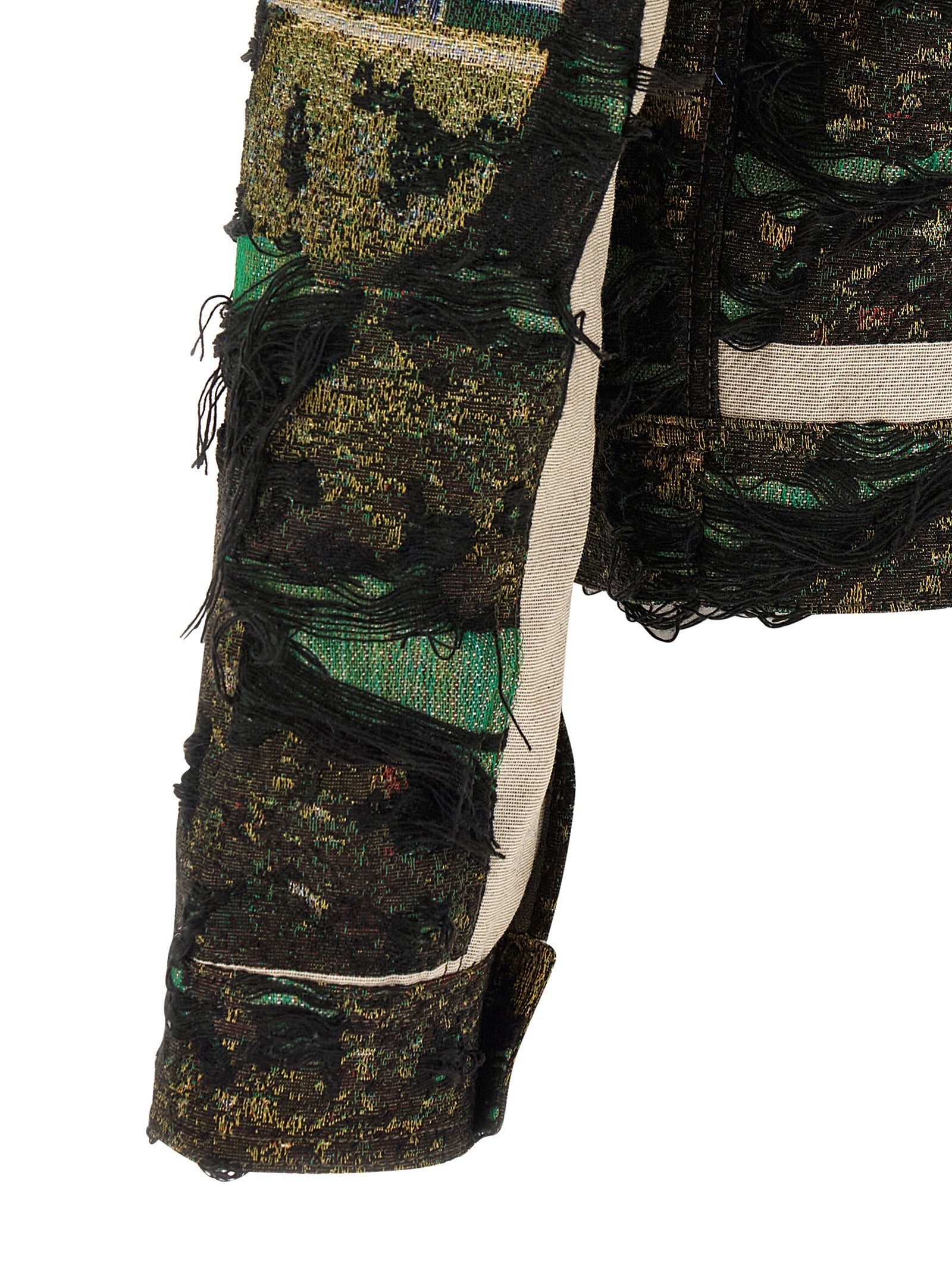 Multicolor Polyester Jacket