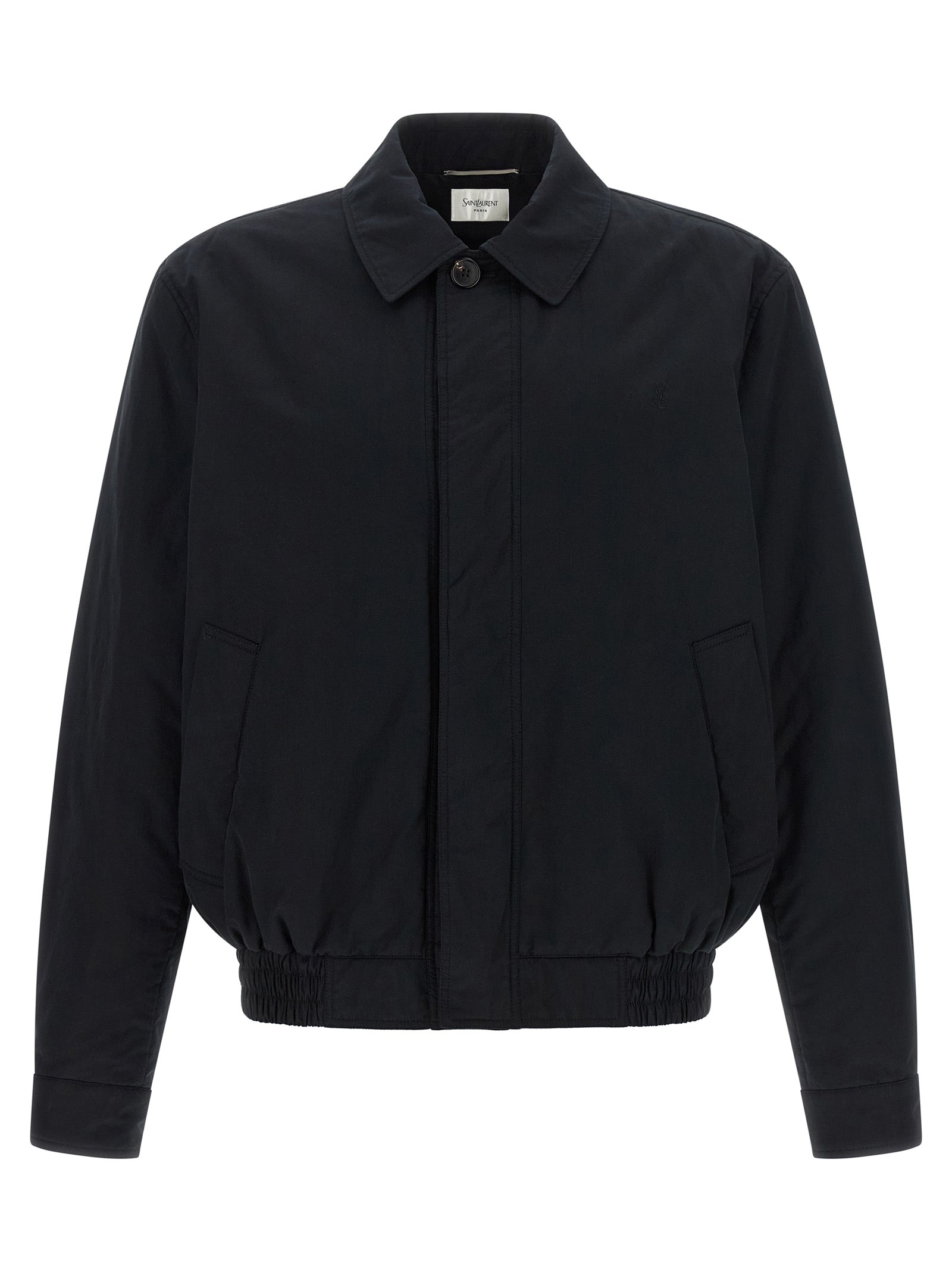 Veste Saint Laurent en coton noir