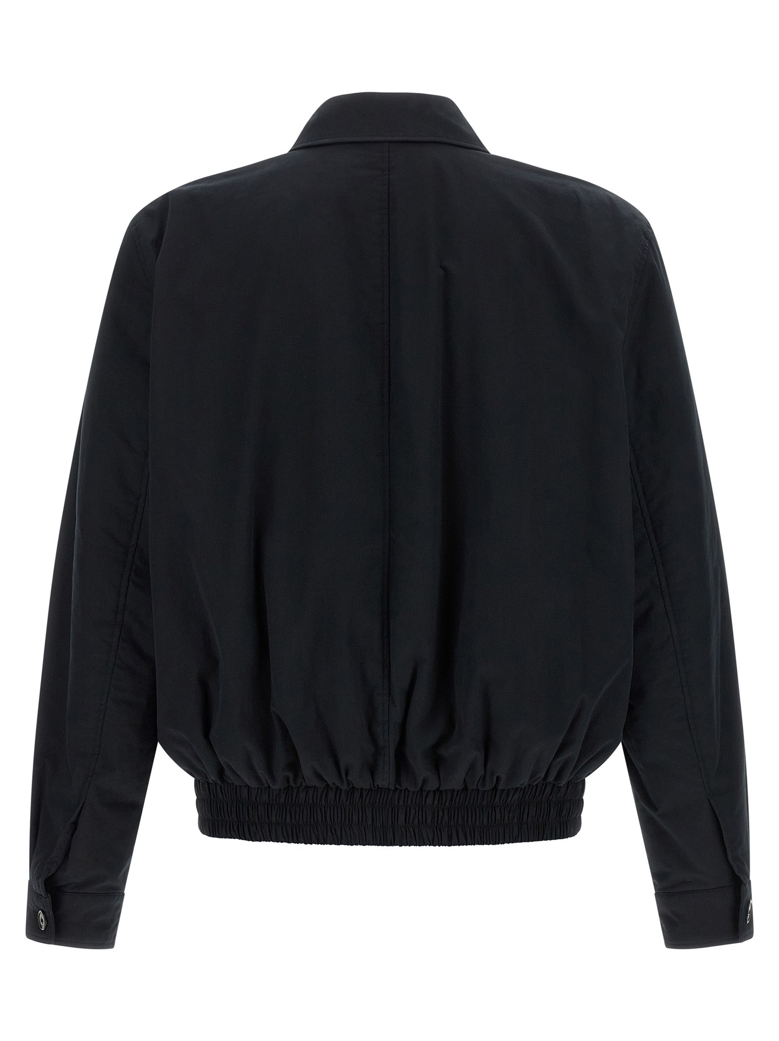 Veste Saint Laurent en coton noir