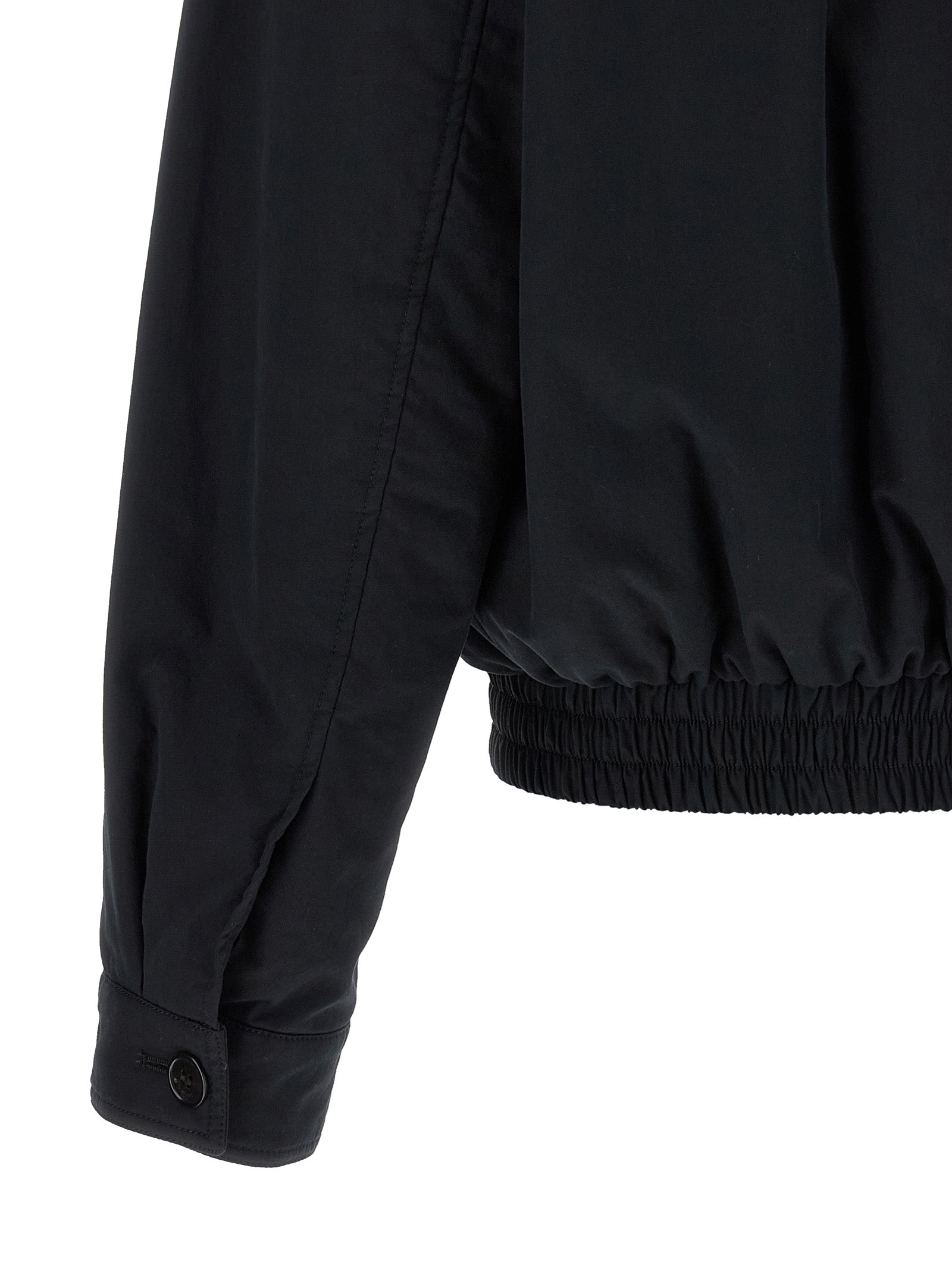 Veste Saint Laurent en coton noir