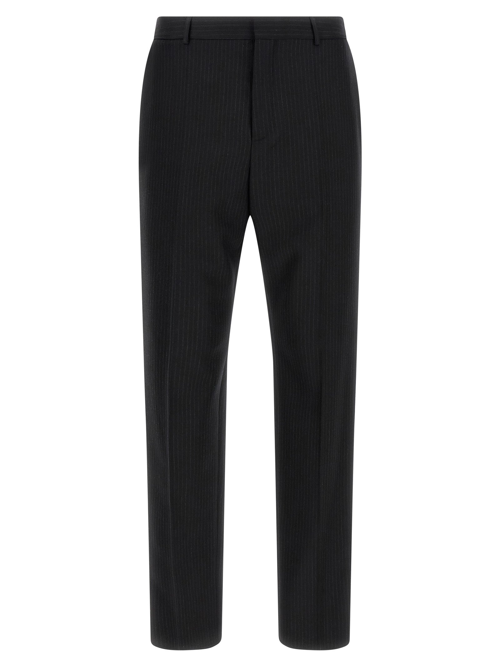 Pantalon de costume Saint Laurent noir en laine