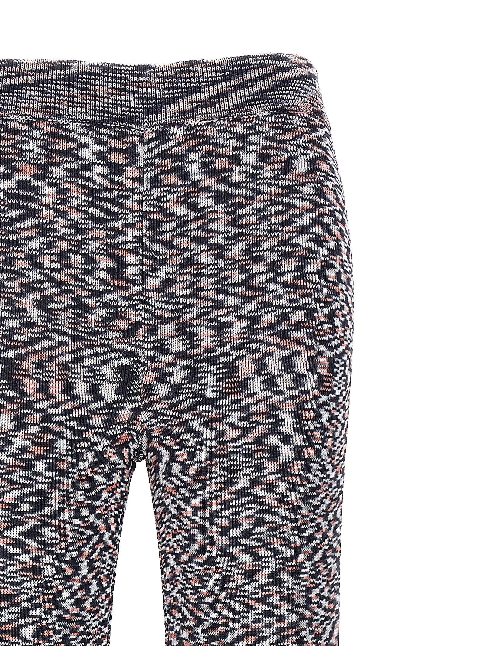 Multicolor Viscose Flared Pants