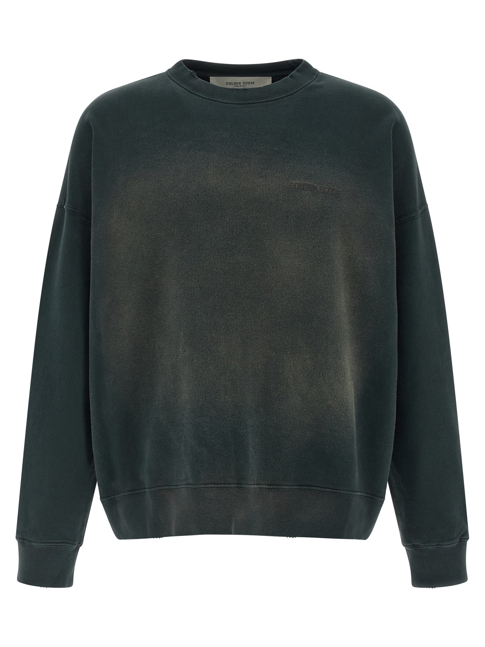 Sweat-shirt Golden Goose en coton noir