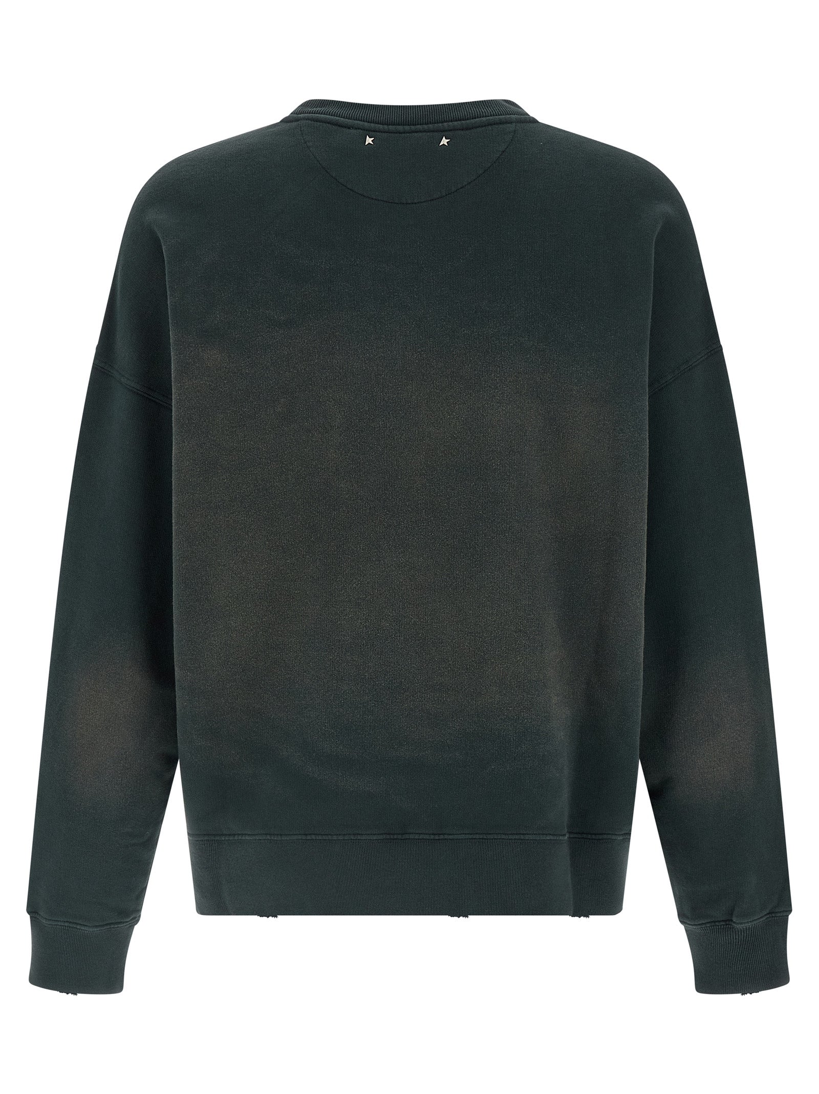 Sweat-shirt Golden Goose en coton noir