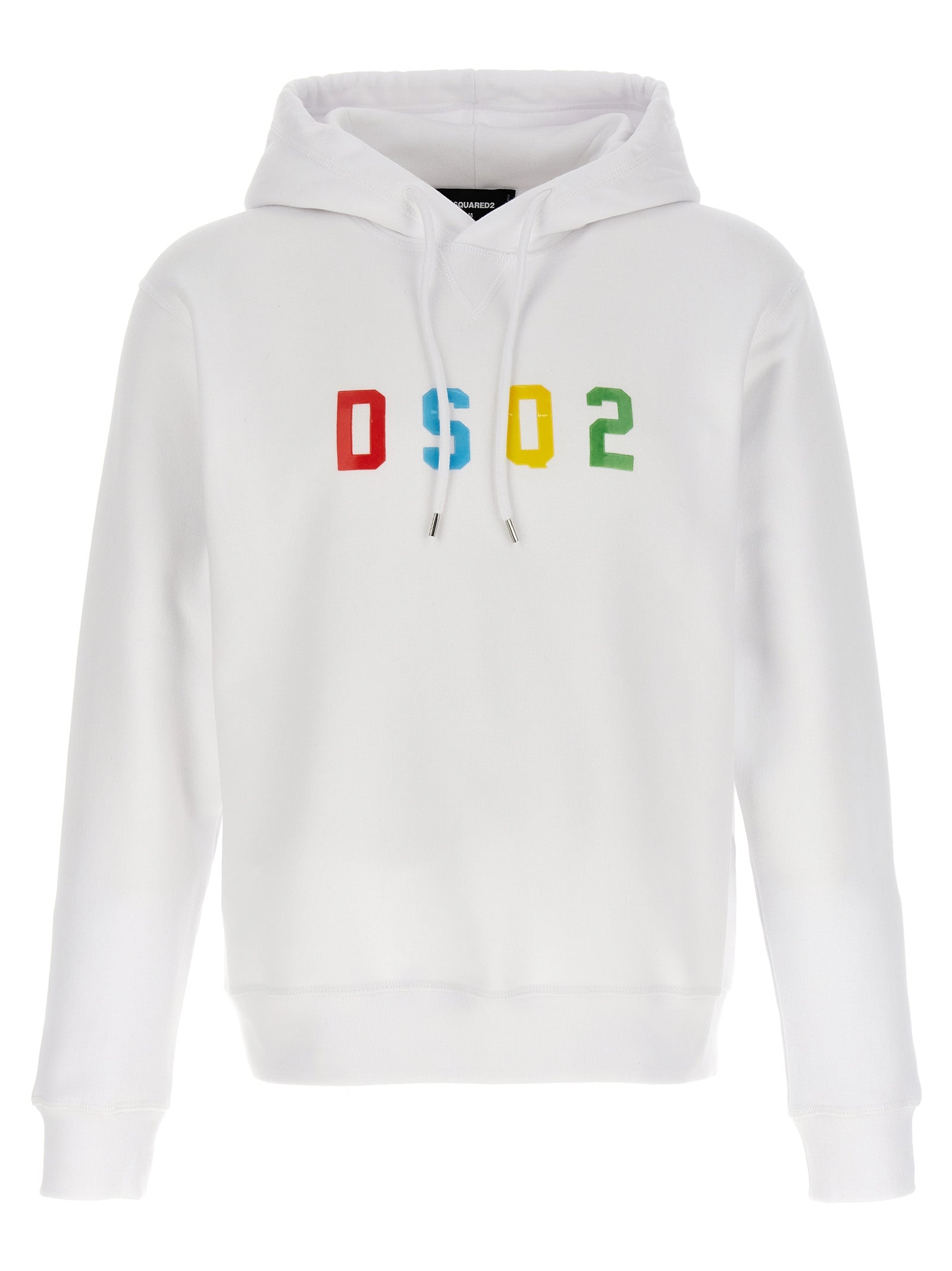 Dsquared² Sweatshirt aus weißer Baumwolle