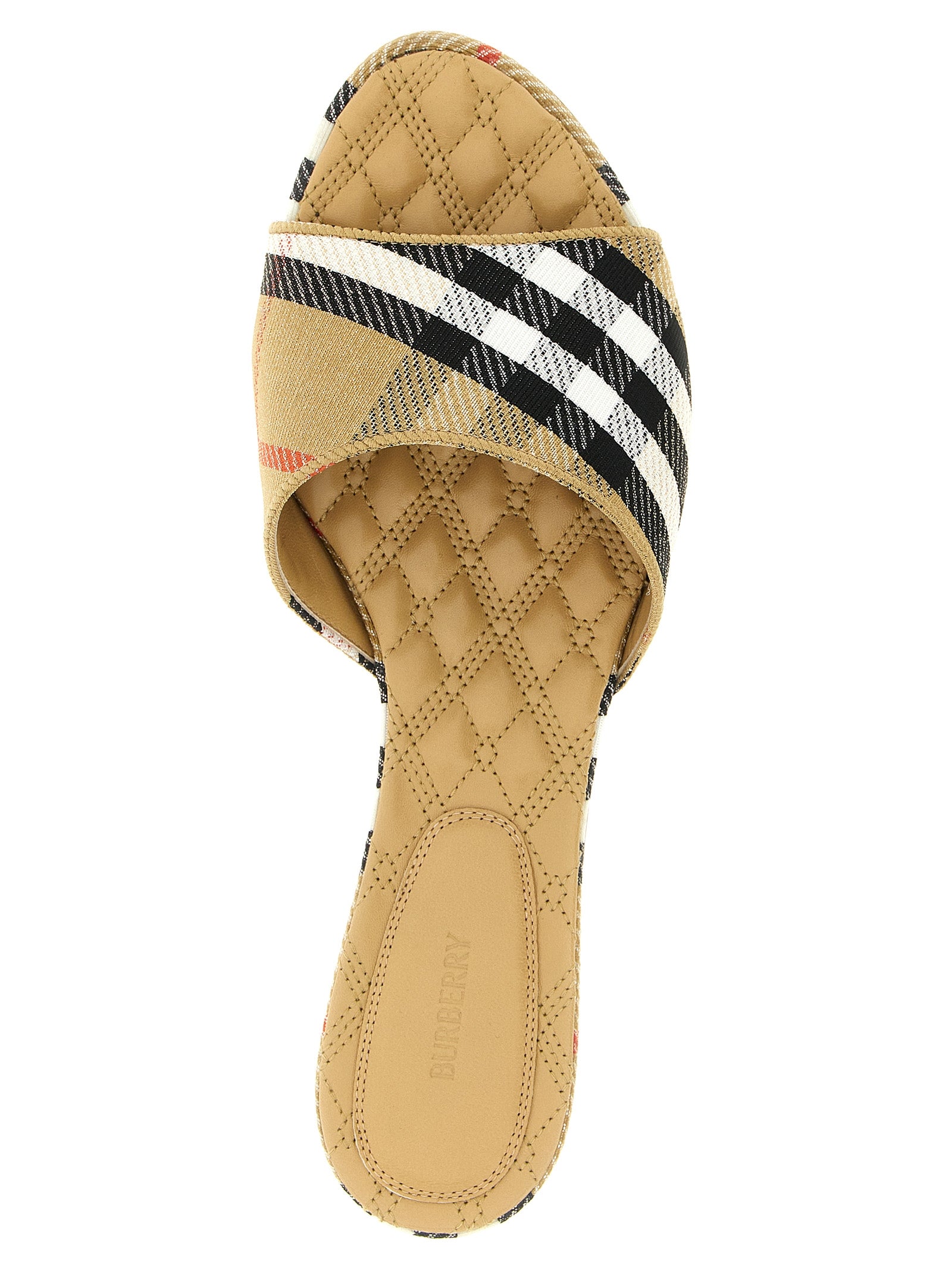 Burberry Beige Slides