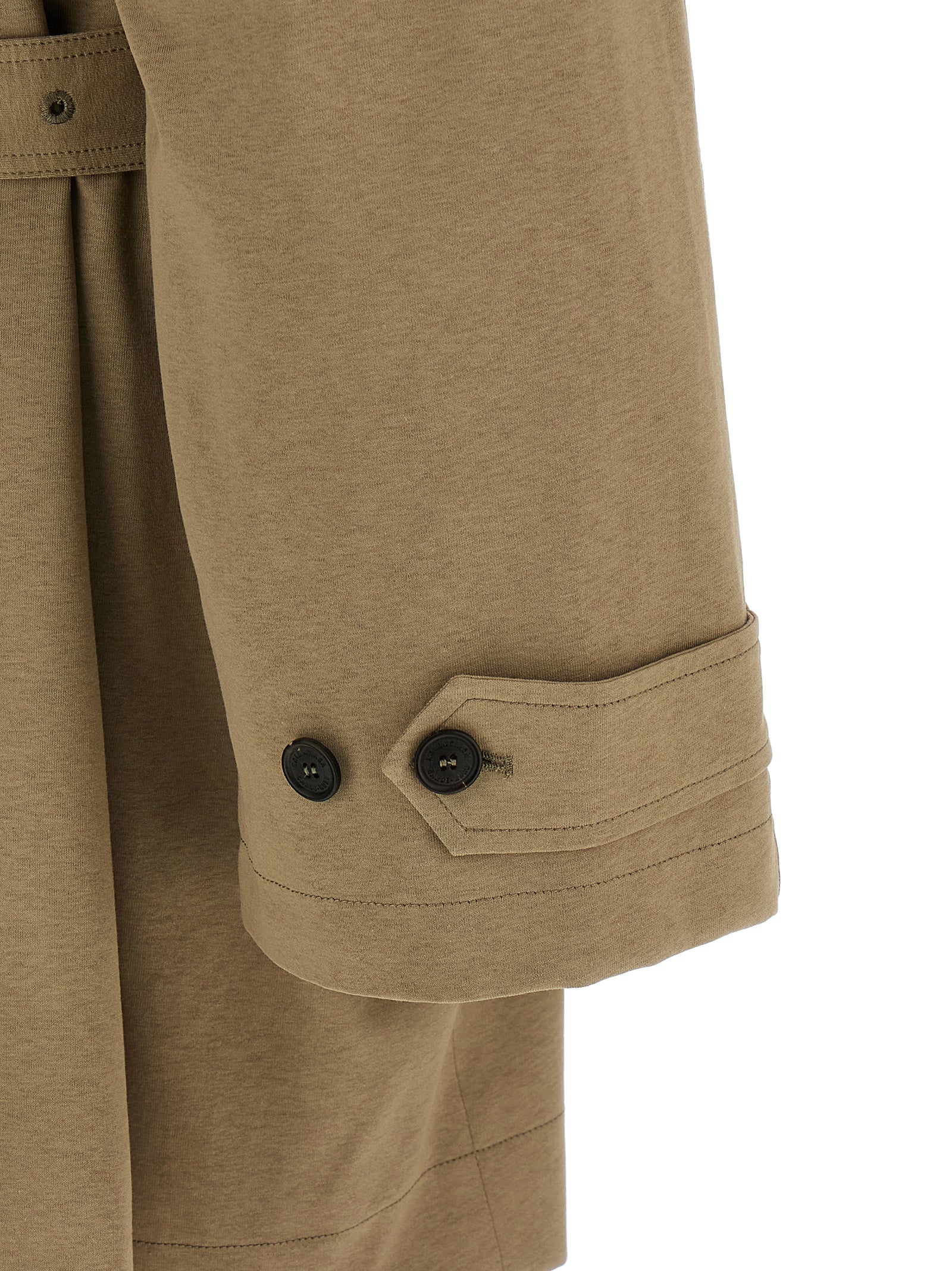 Manteau Balenciaga en coton beige