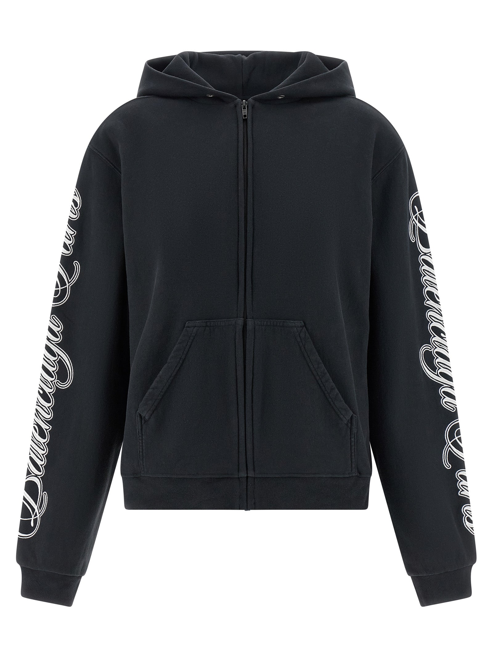 Sweat-shirt Balenciaga en coton noir