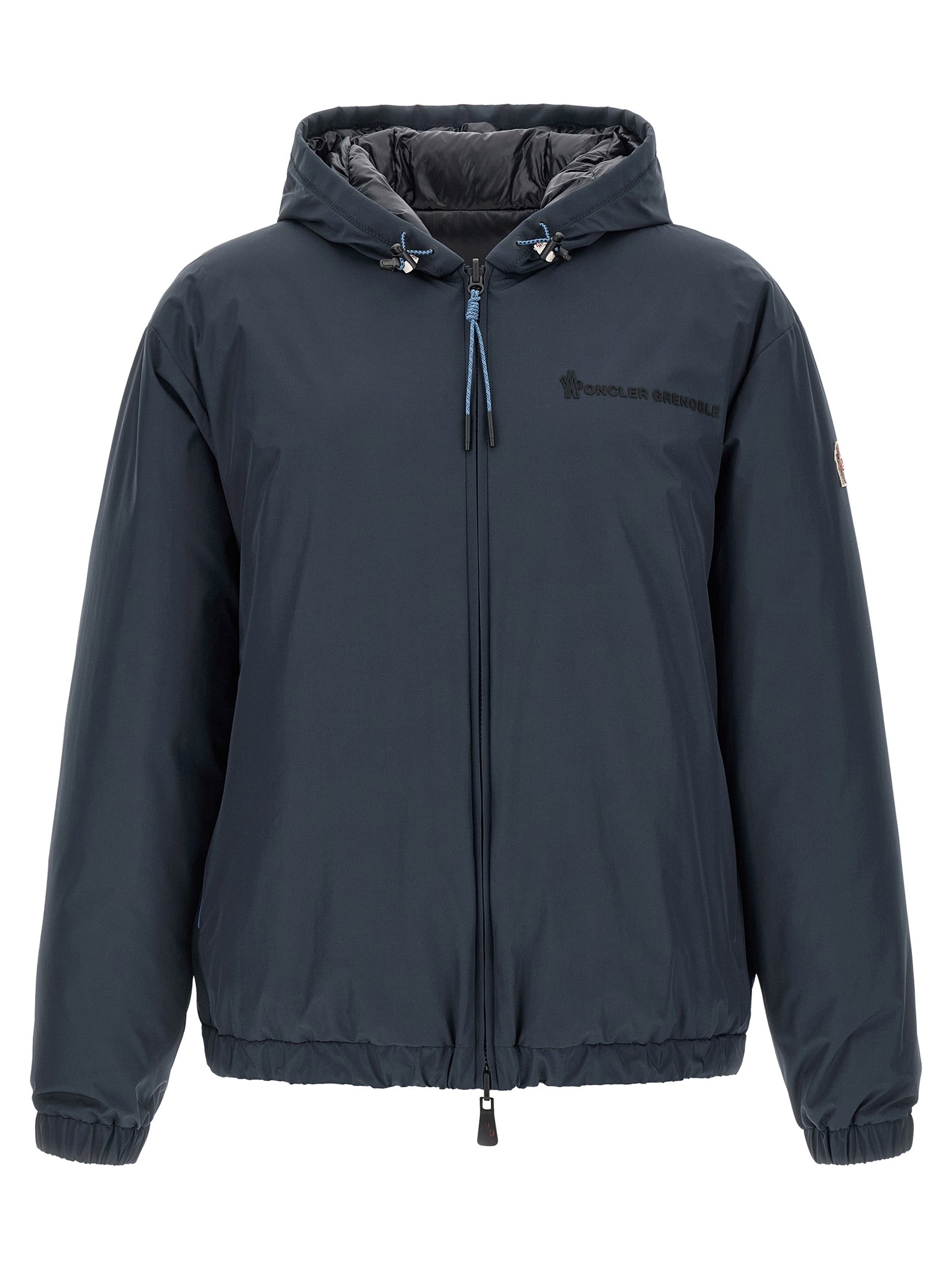 Veste Moncler Grenoble en polyamide bleu