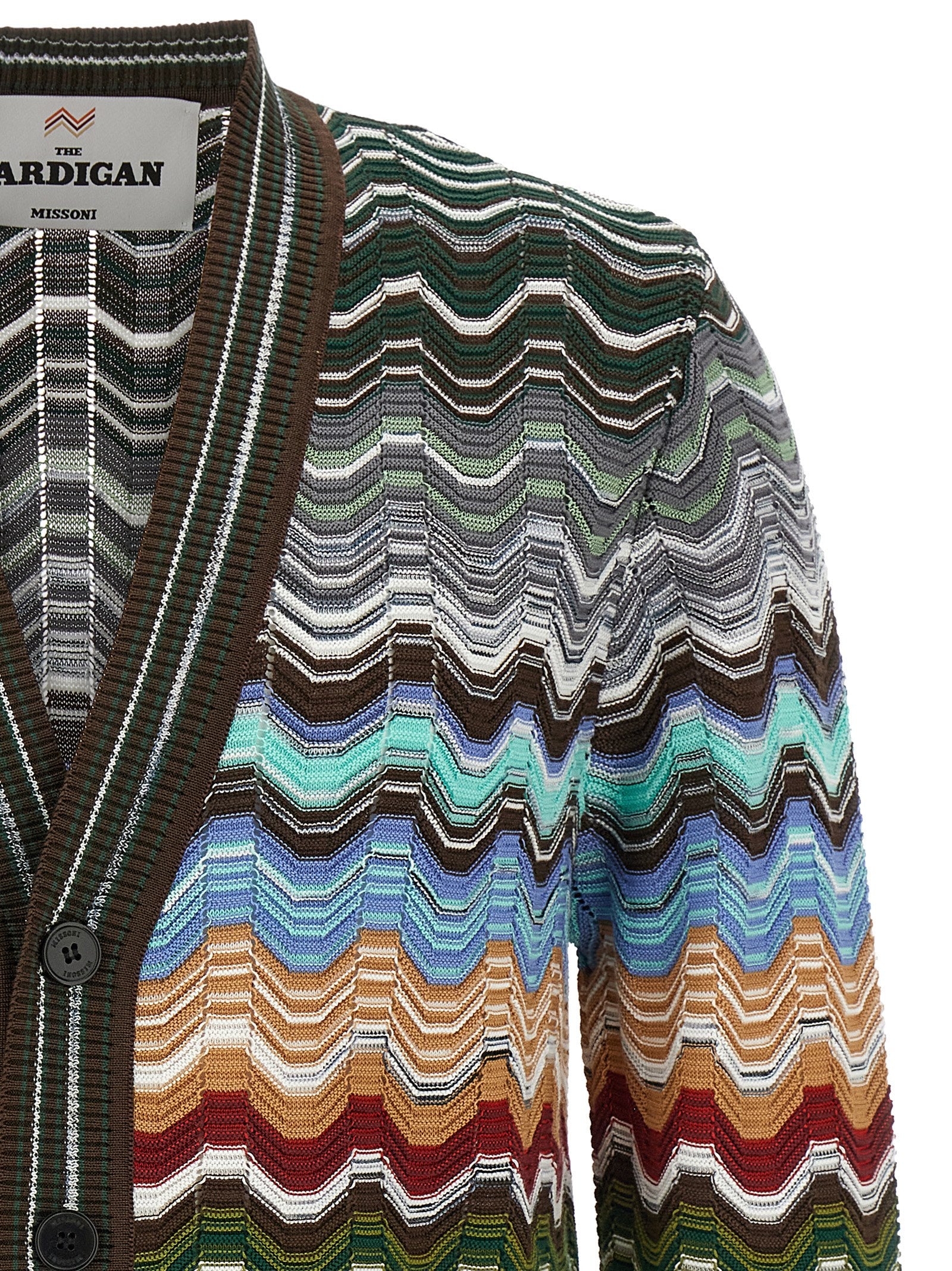 Multicolor Cotton Cardigan