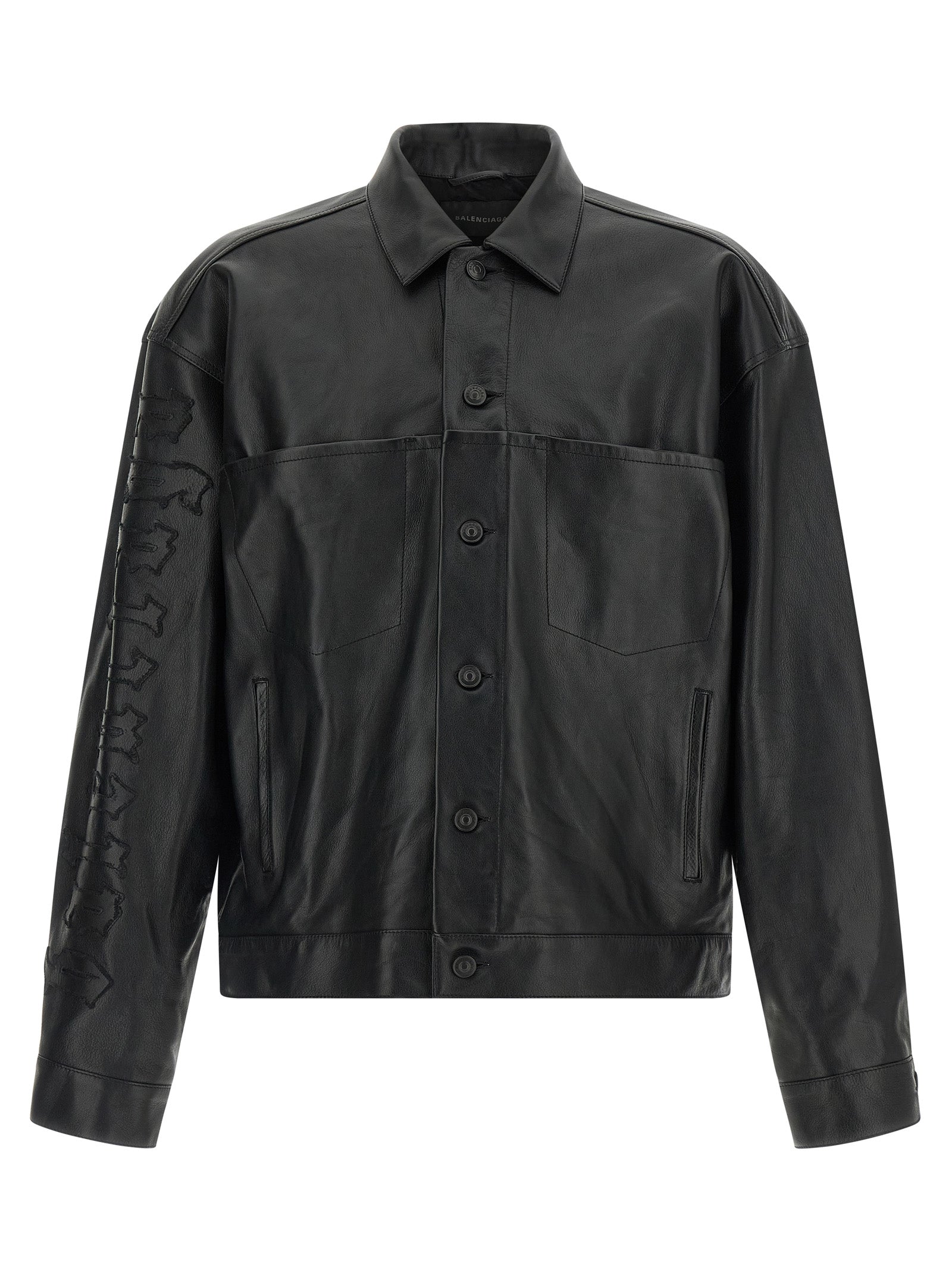 Black Buffalo Leather Leather Jacket