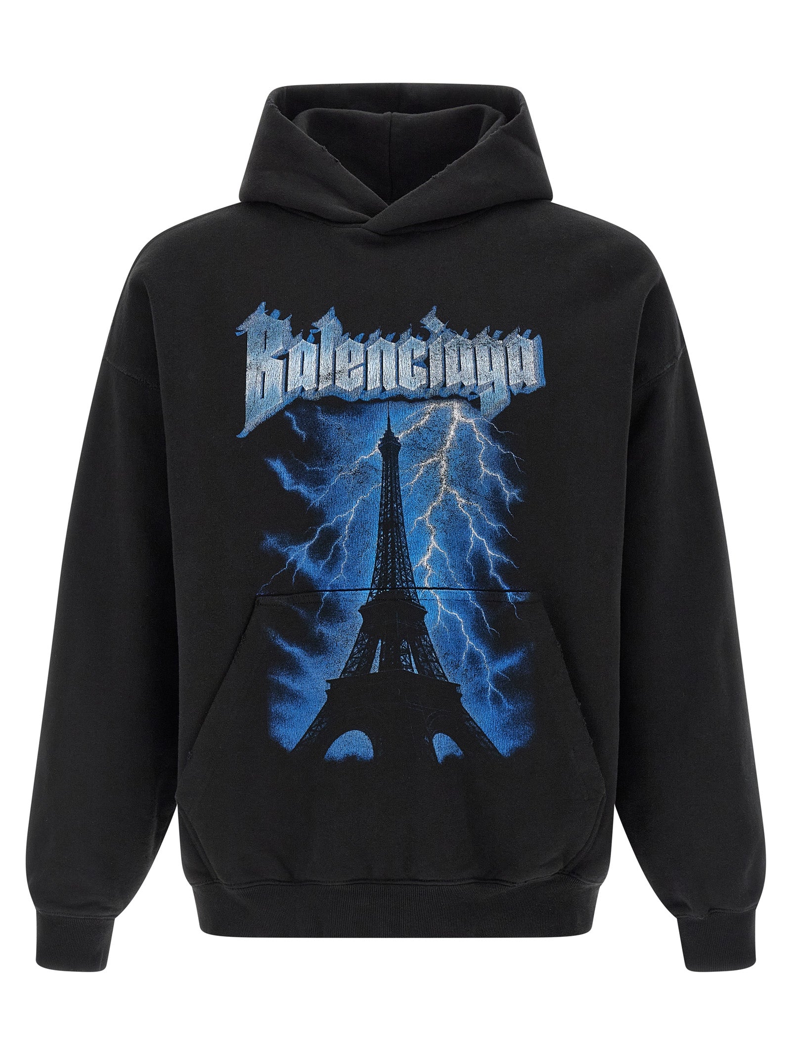 Sweat-shirt Balenciaga en coton noir