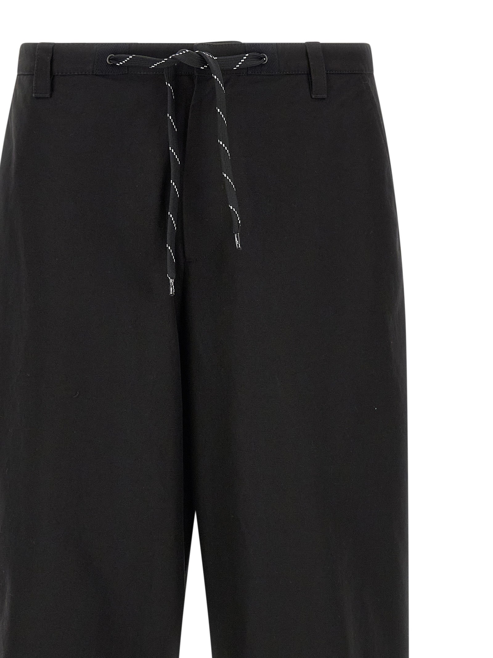 Balenciaga Schwarze Baumwoll-Chino-Hose
