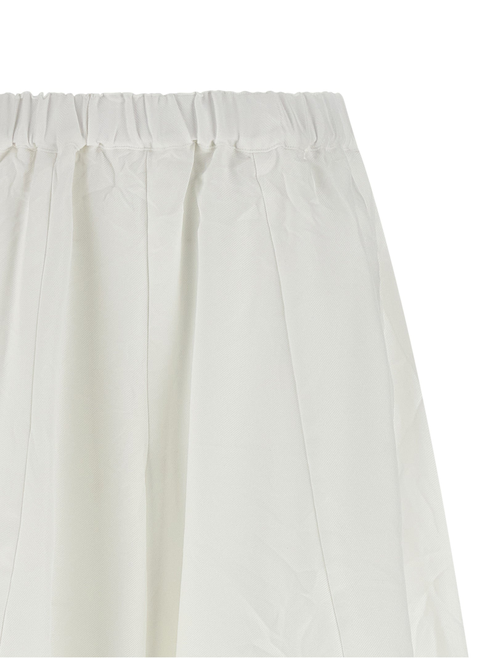 Comme Des Garçons White Casual Pants