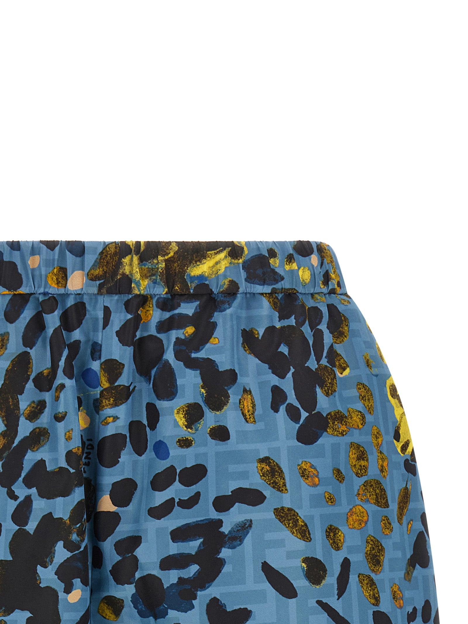 Fendi Blue Bermuda Shorts
