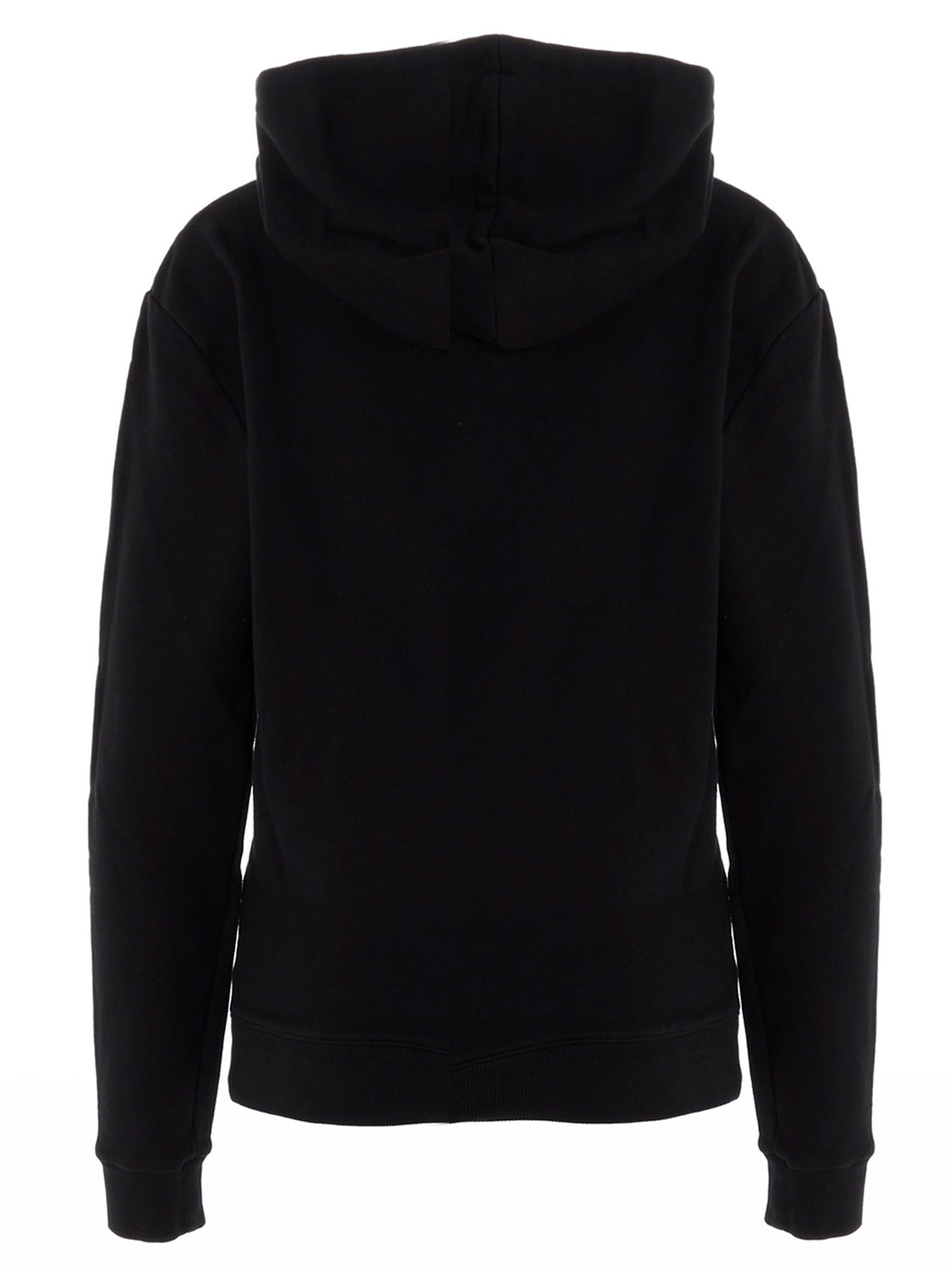 Sweat-shirt en coton noir Saint Laurent