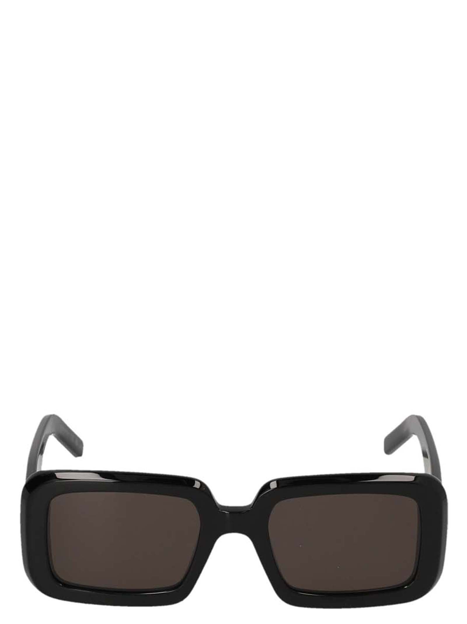 Lunettes de soleil Saint Laurent noires en acétate