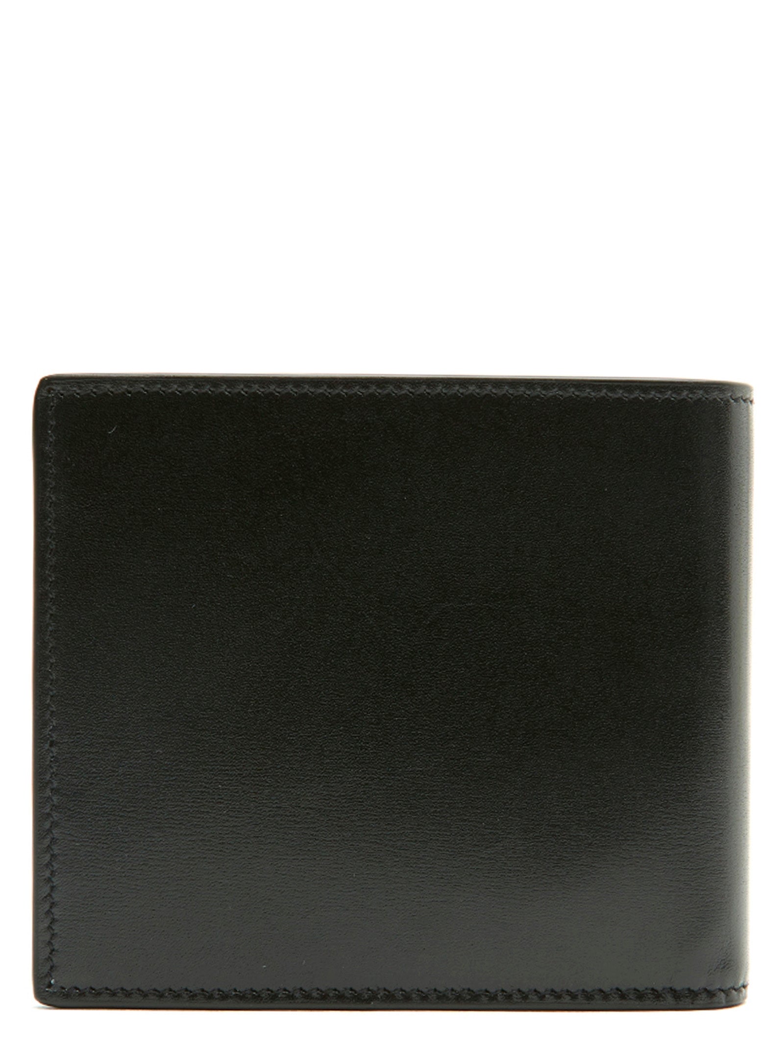 Portefeuille Saint Laurent en cuir noir