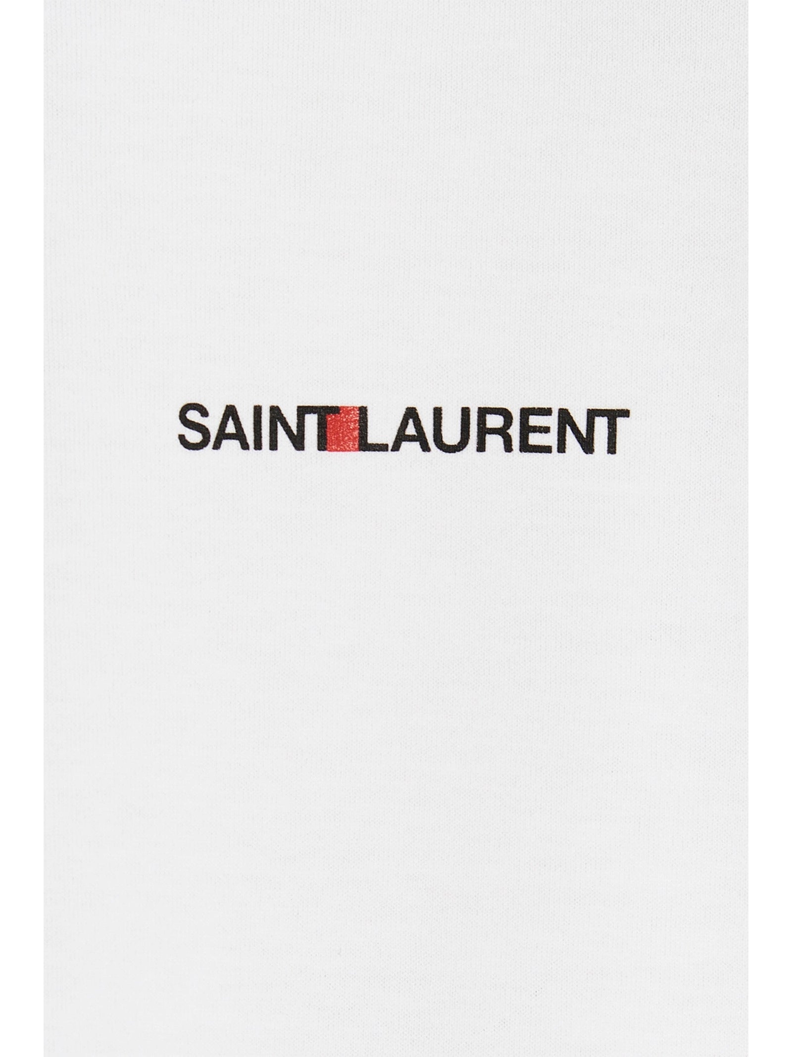 T-shirt Saint Laurent en coton blanc