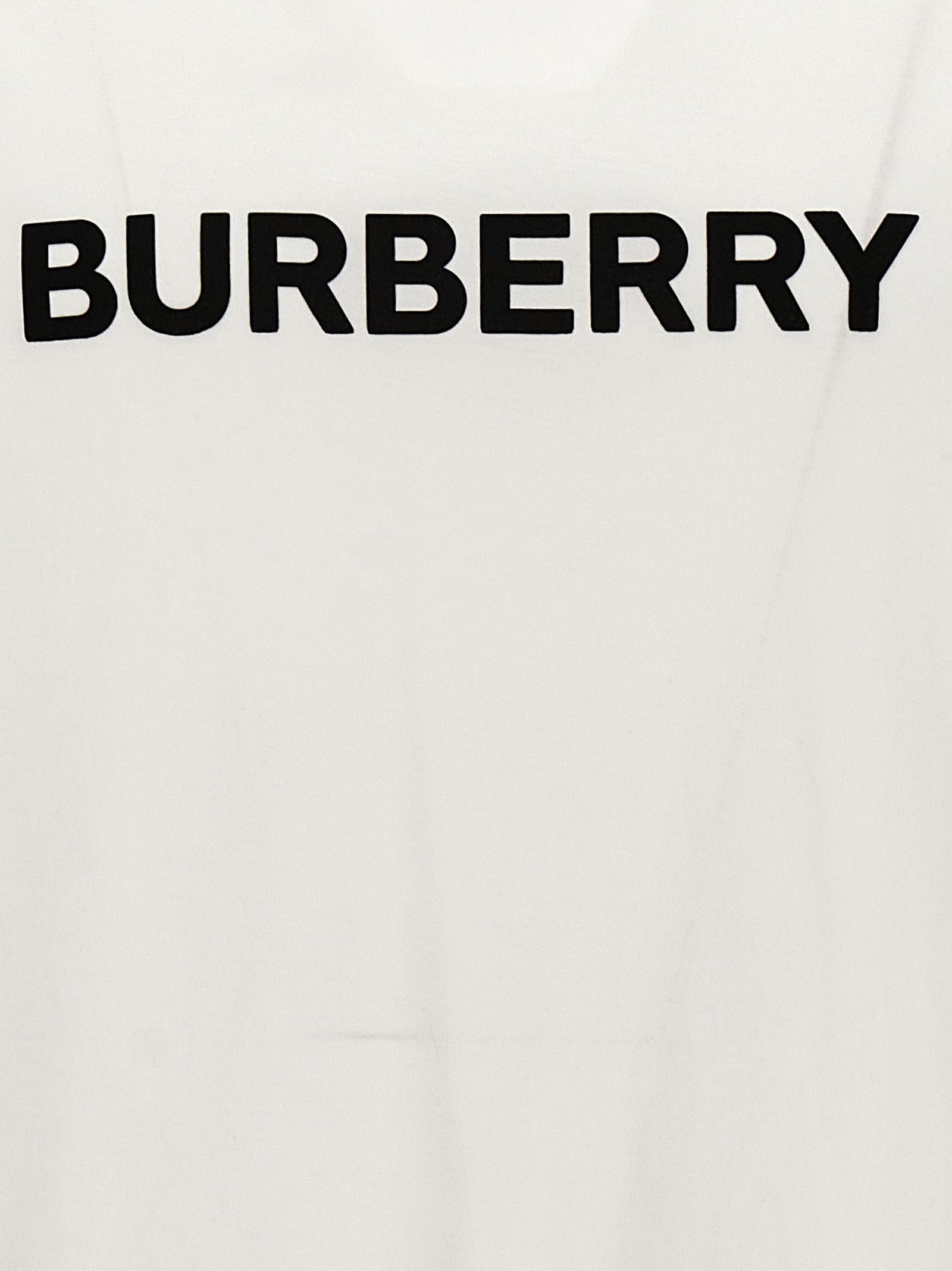 T-shirt en coton blanc Burberry