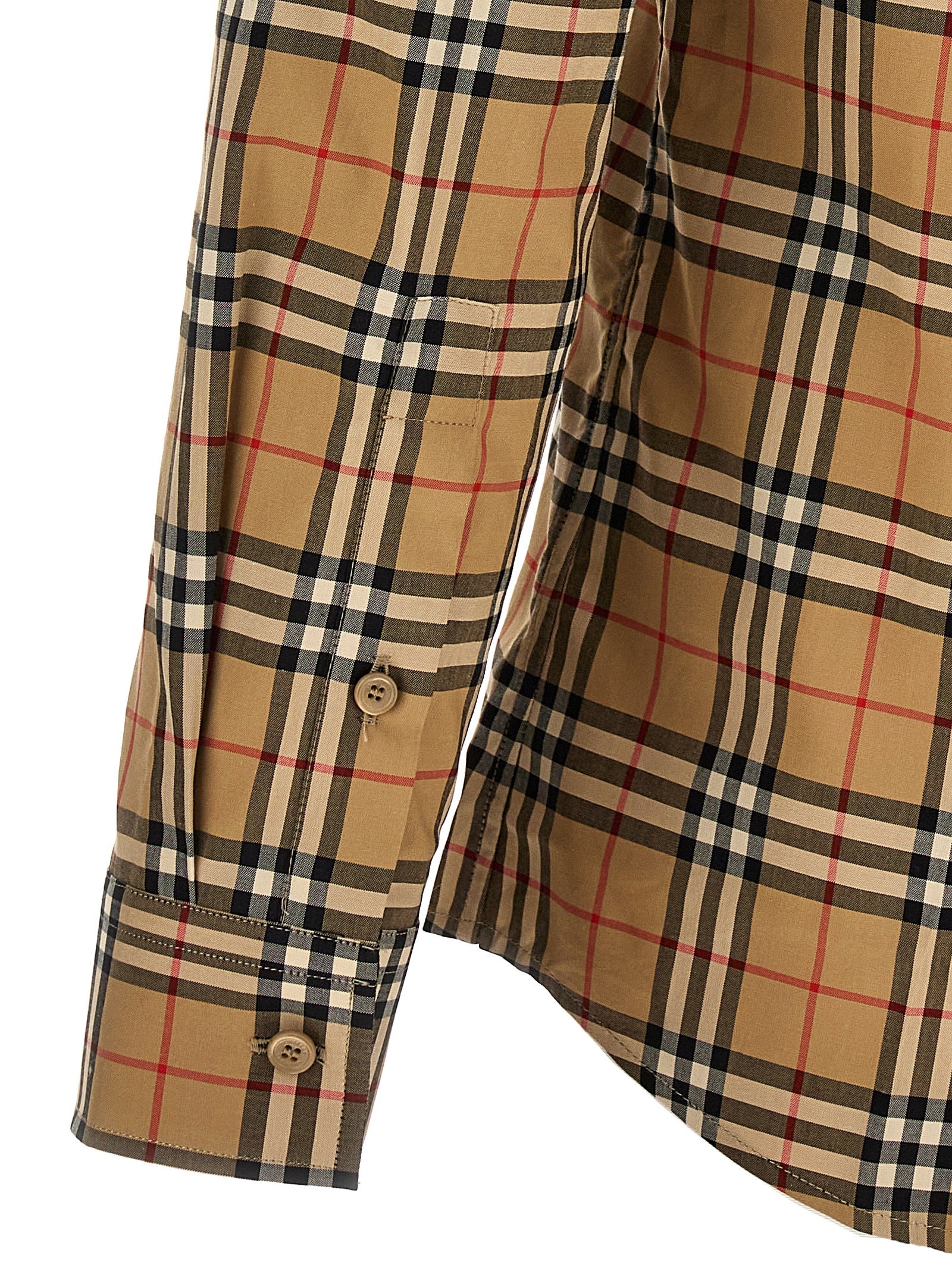 Burberry Beige Simson Cotton Shirt