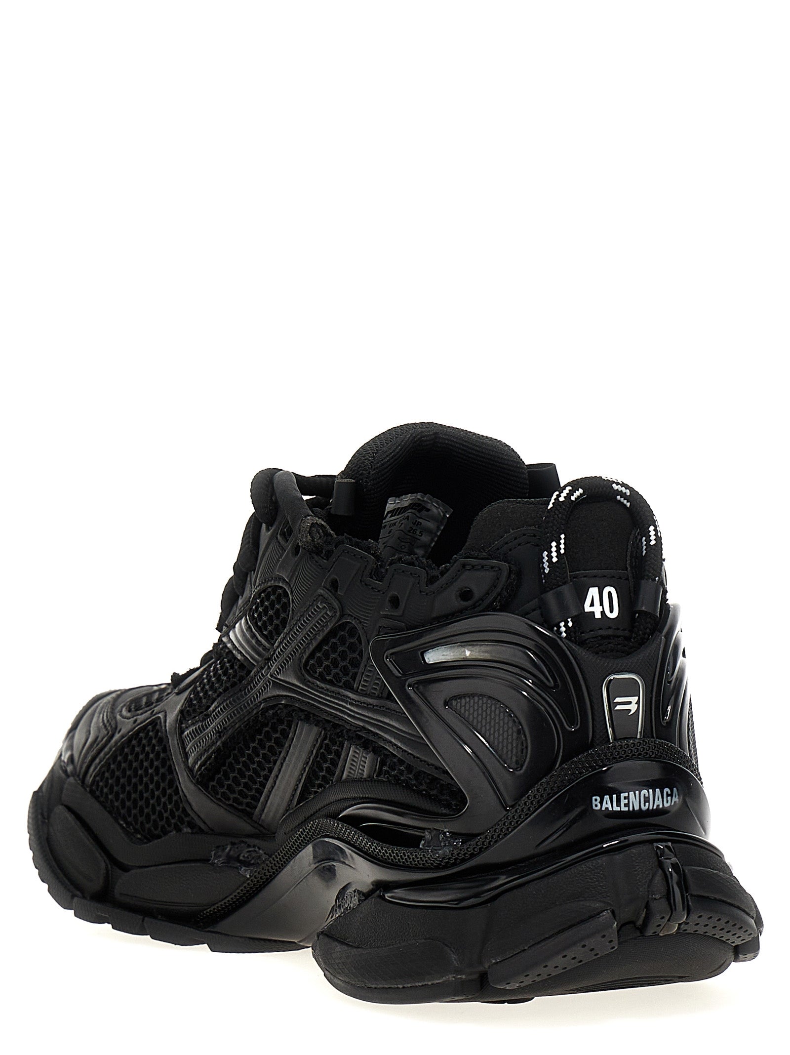 Balenciaga Black Athletic Sneakers