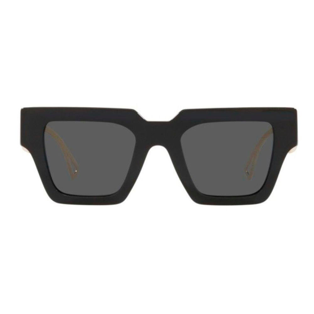 Black Synthetic Acetate Sunglasses by Versace