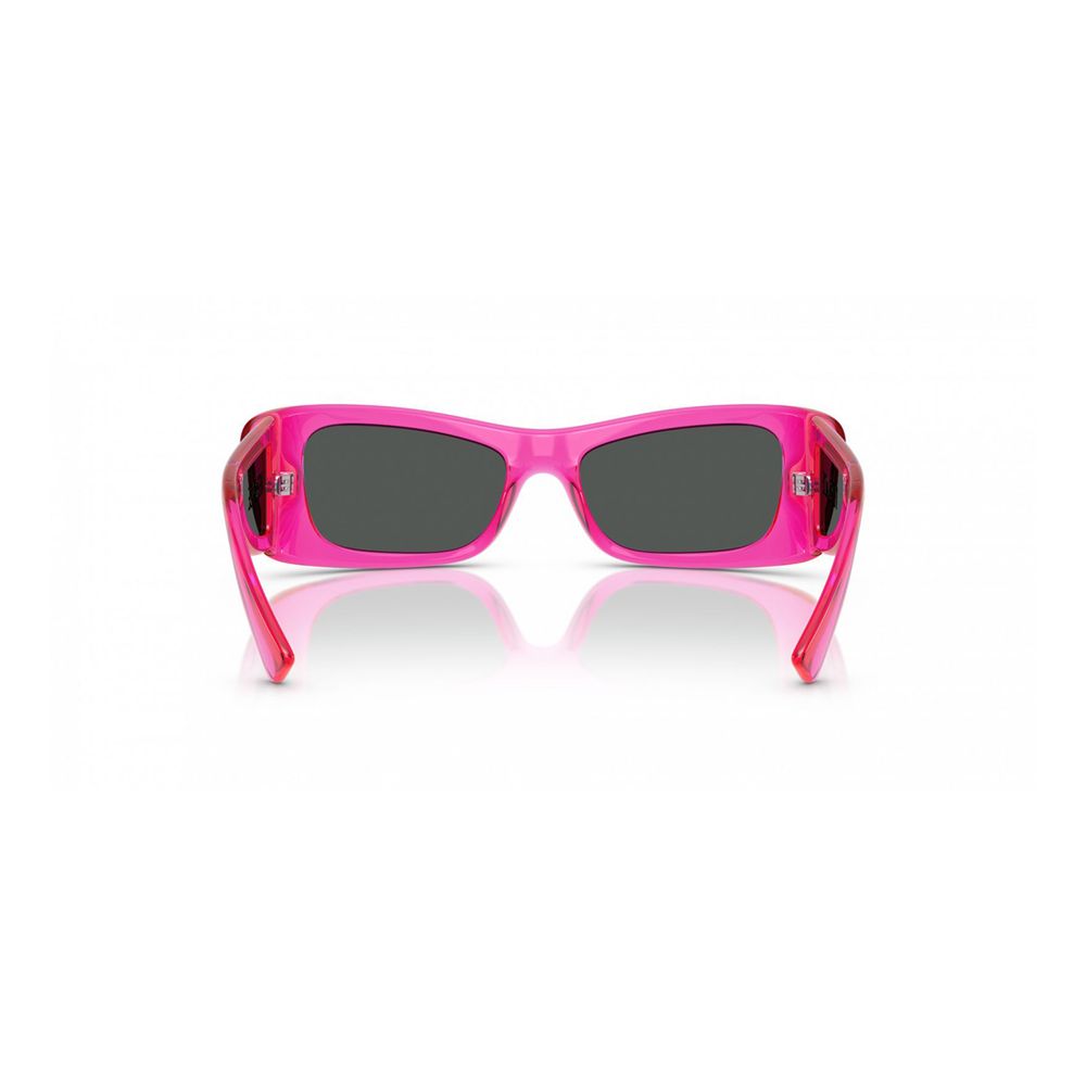 Pink Synthetic Versace Sunglasses with Grey Lenses
