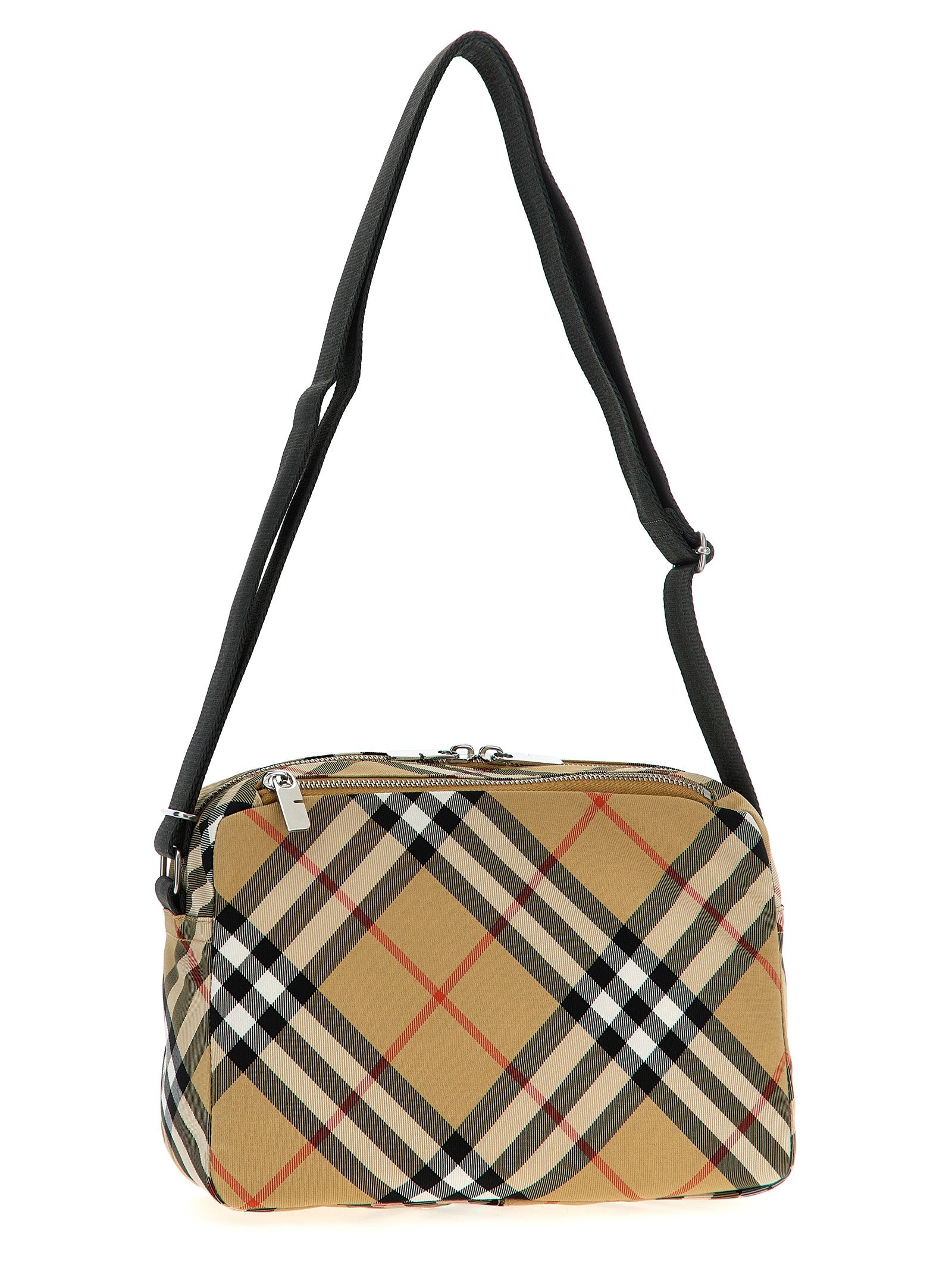 Burberry Beige Synthetic Crossbody Bag