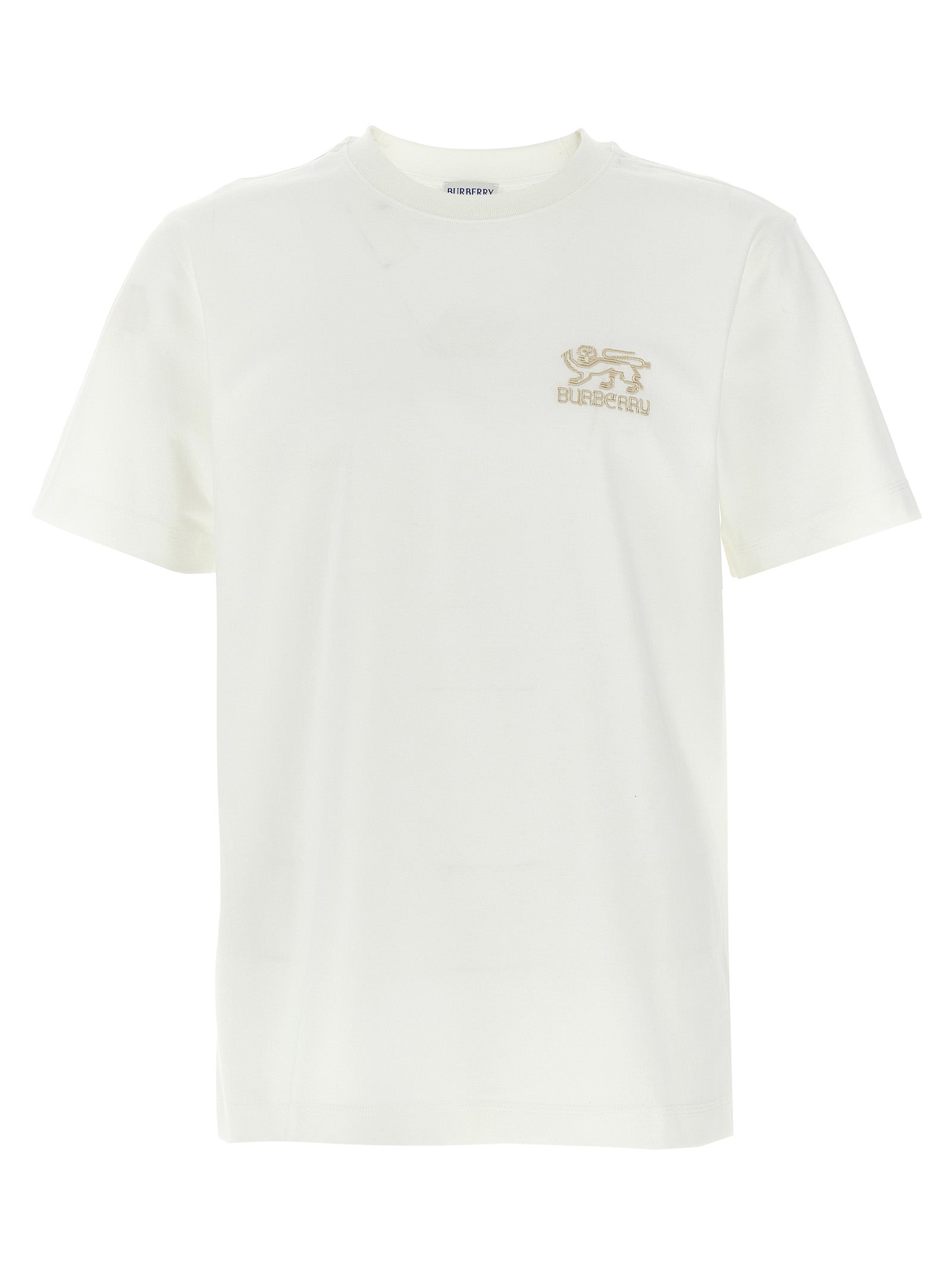 T-shirt en coton blanc Burberry