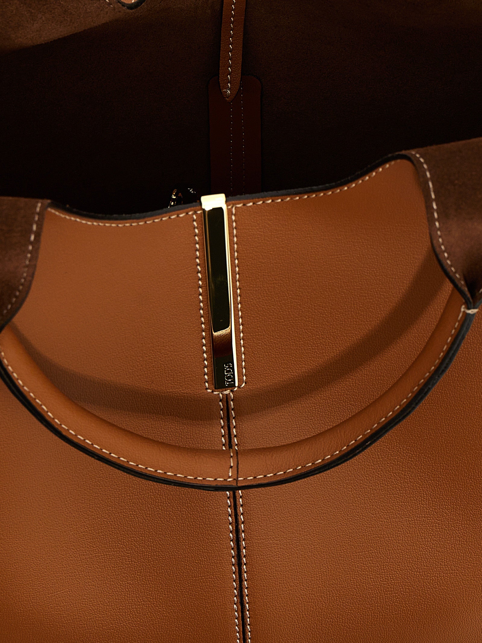 Tod’s Brown EBR Leather Tote Bag