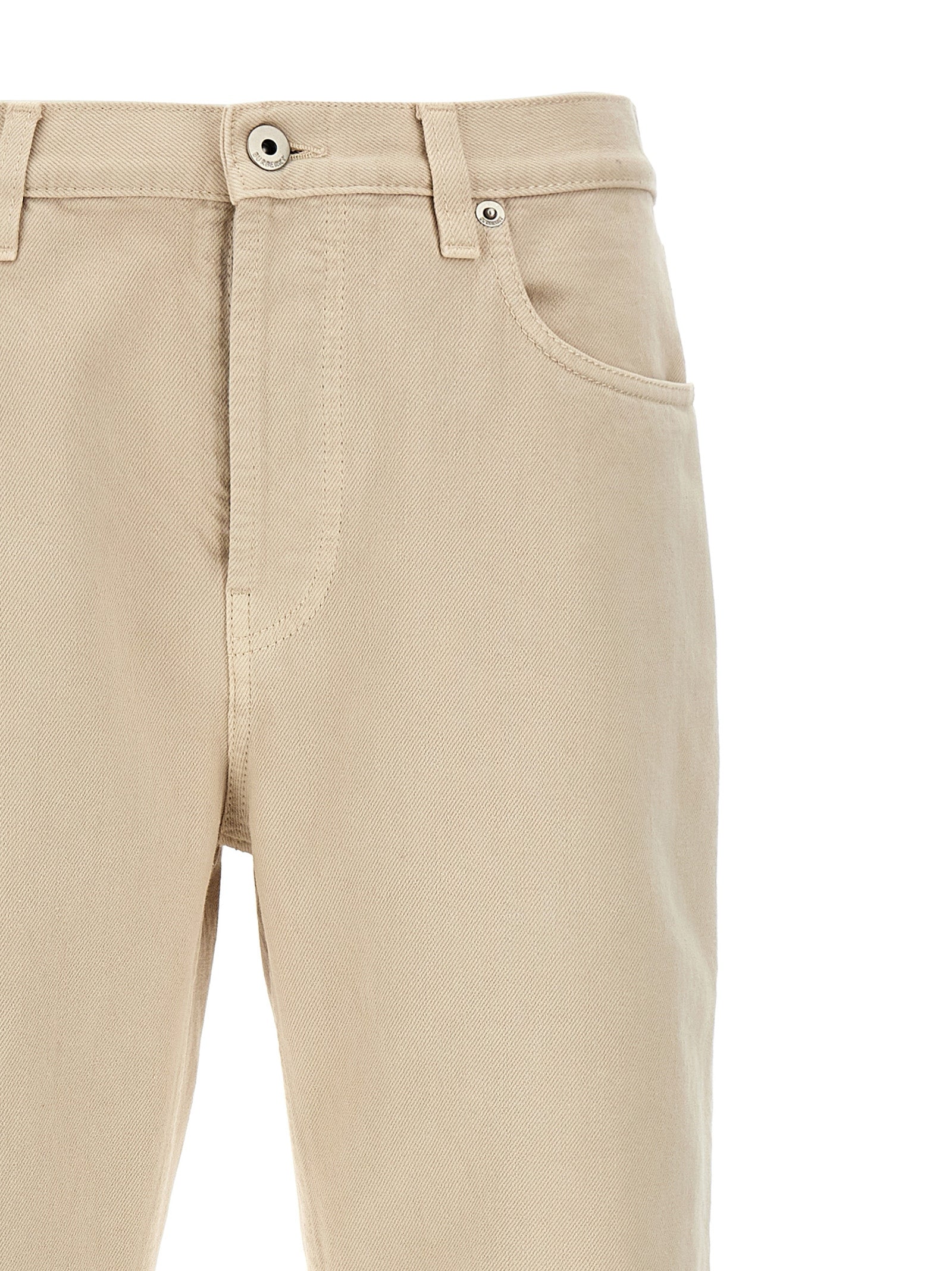 Burberry Beige Freizeithose aus Baumwolle