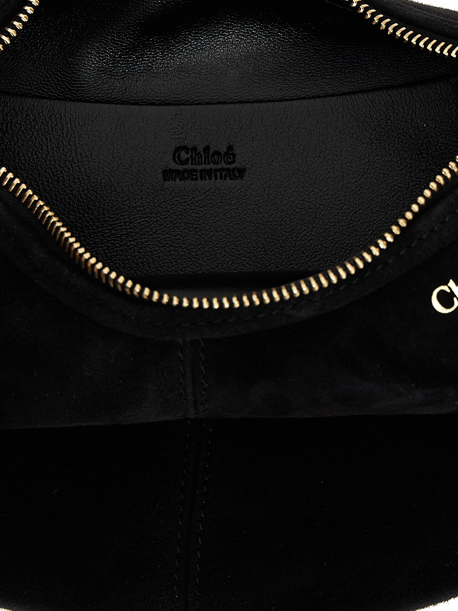 Chloé Black Bracelet Hobo Mini Leather Handbag