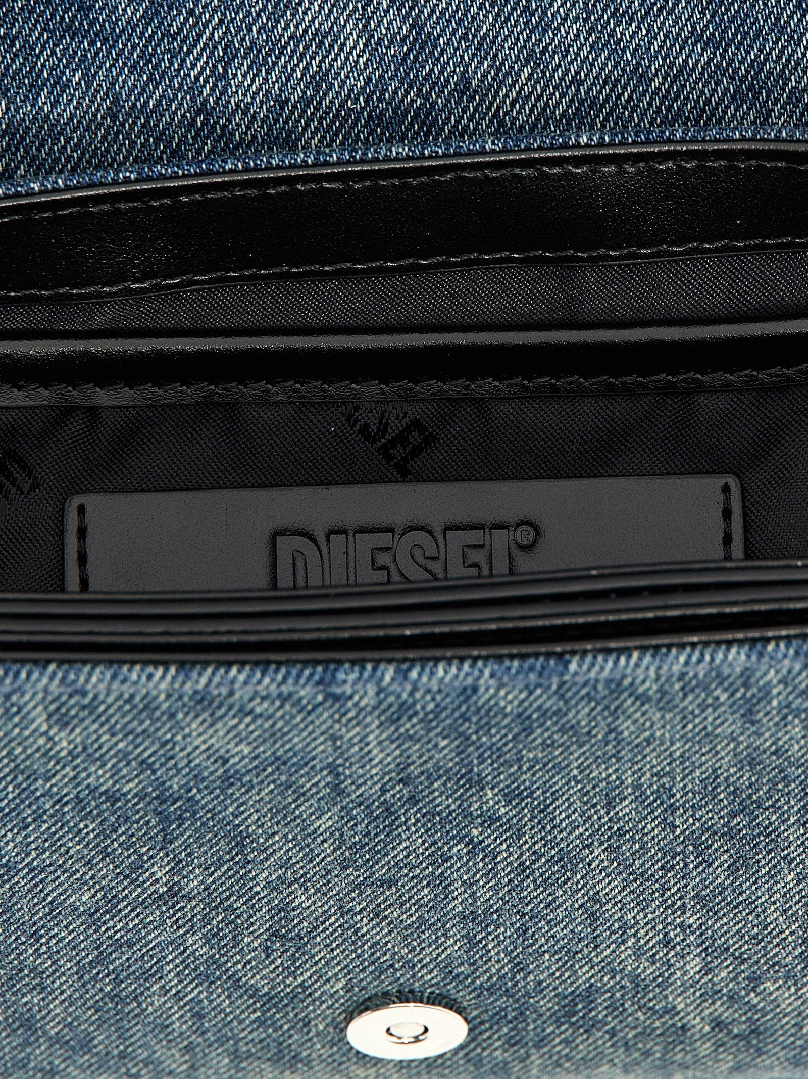 Sac à bandoulière Diesel en coton bleu