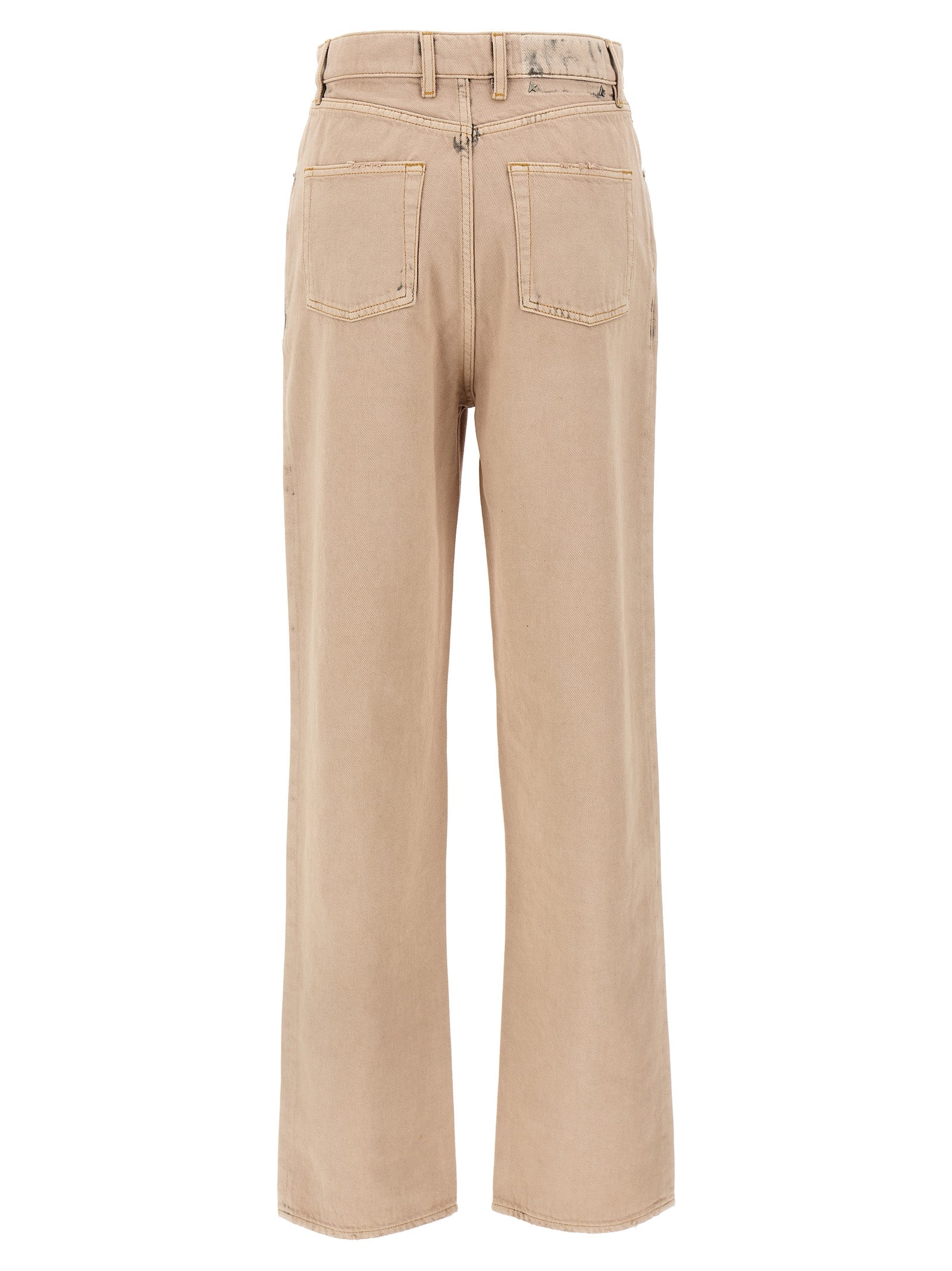 Jean droit Golden Goose en coton multicolore