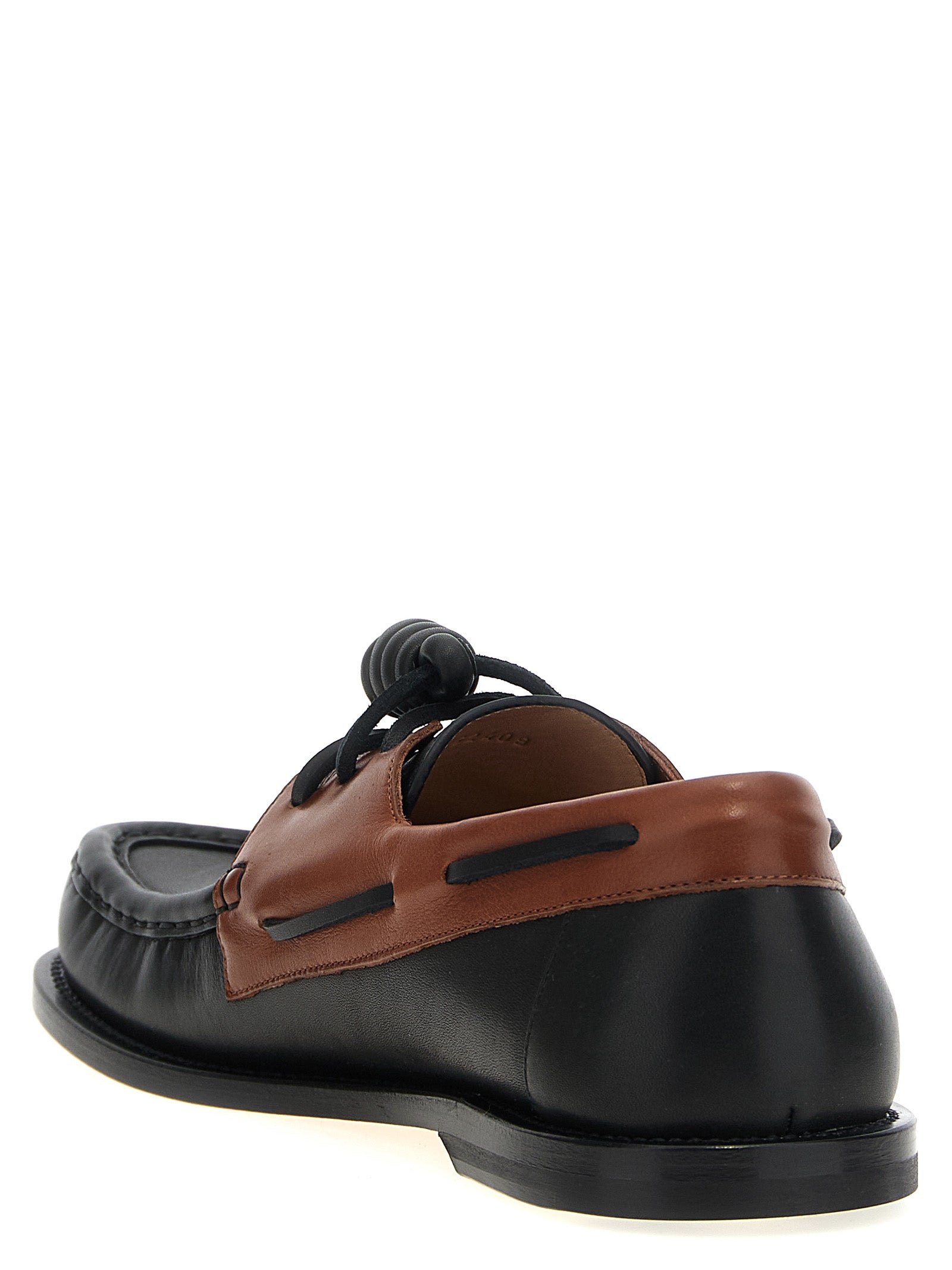 Loewe Multicolor Campo Slip-On Loafers Leather