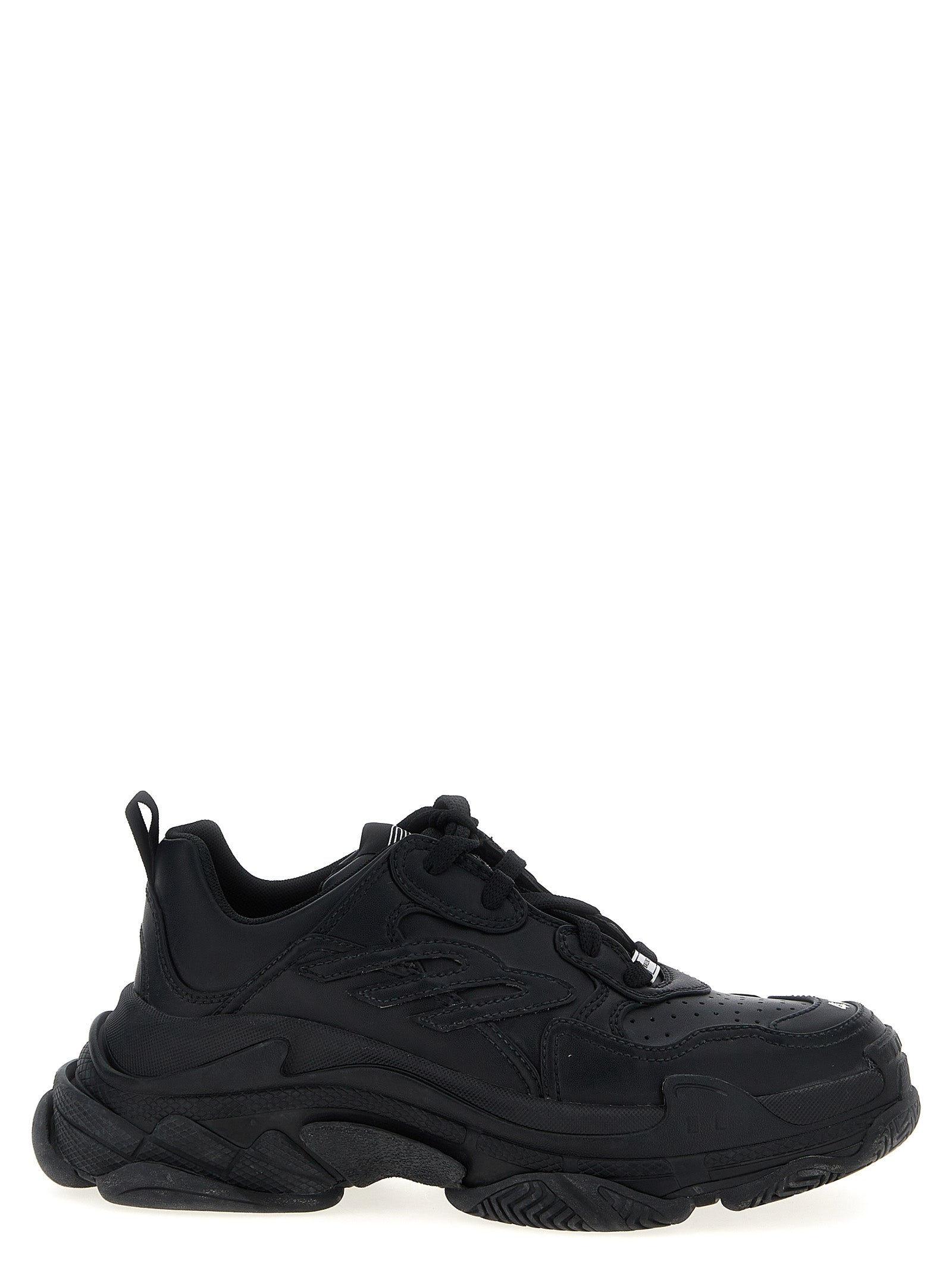 Baskets athlétiques Balenciaga noires en polyéthylène