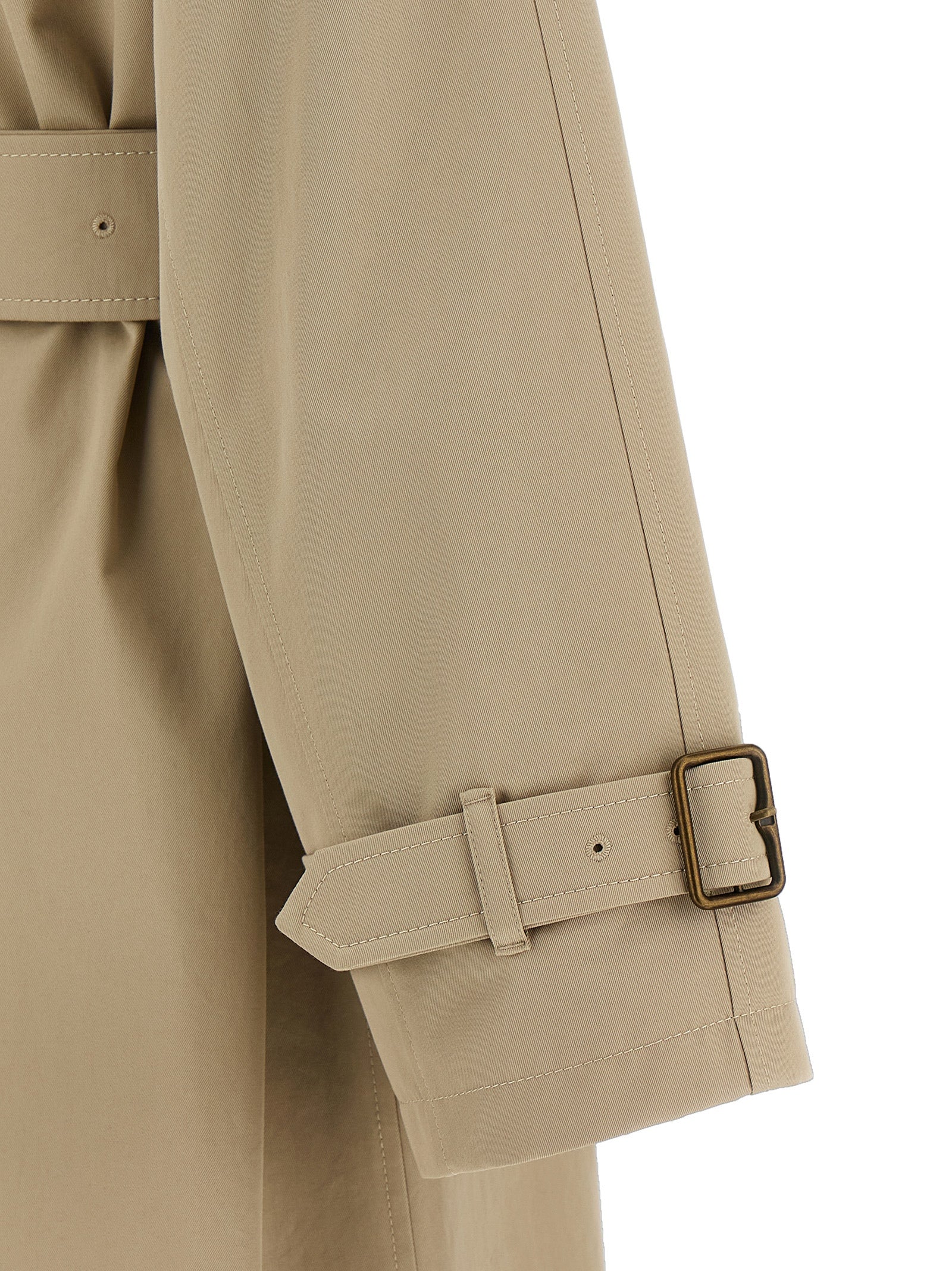 Manteau en coton beige Burberry