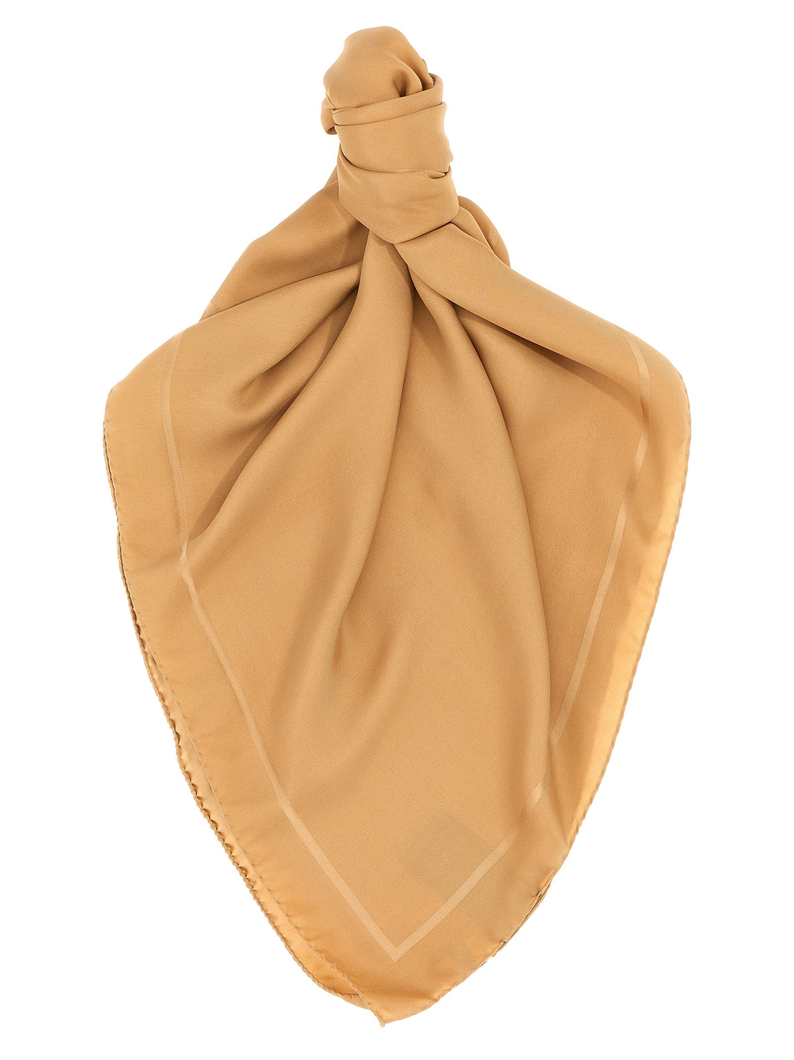 Saint Laurent Beiger Seidenfoulard