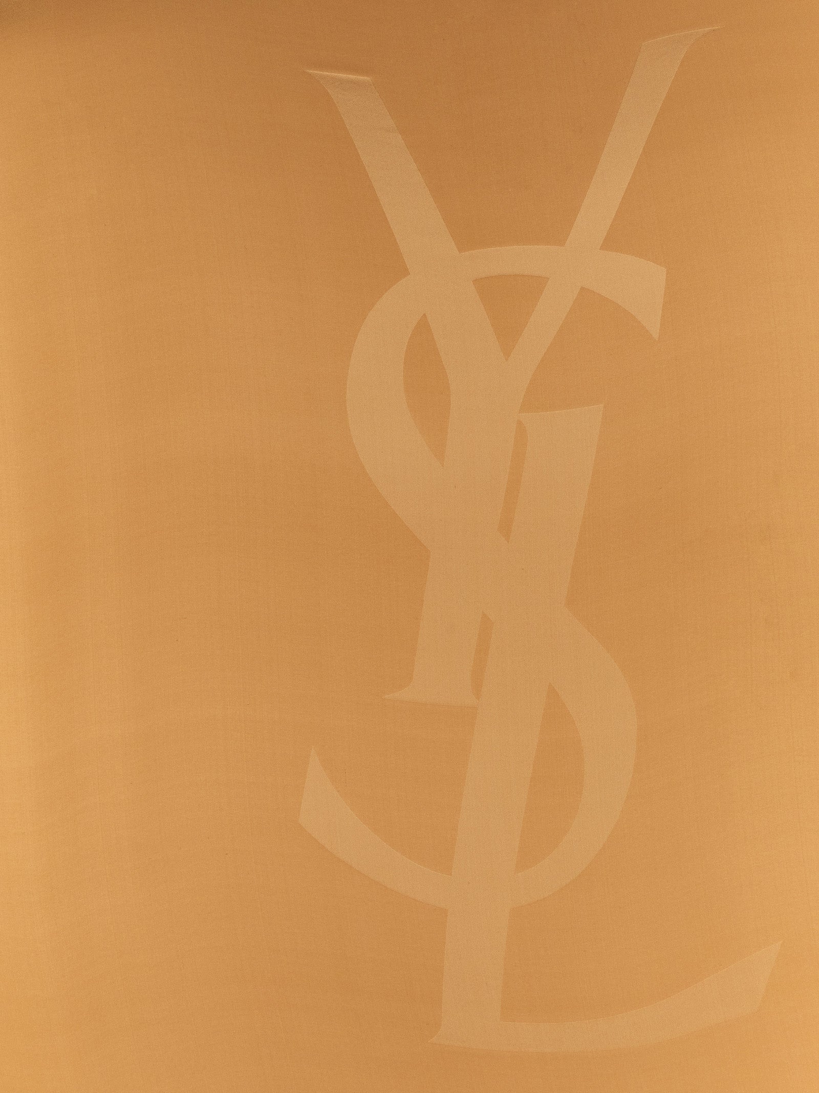 Saint Laurent Beiger Seidenfoulard