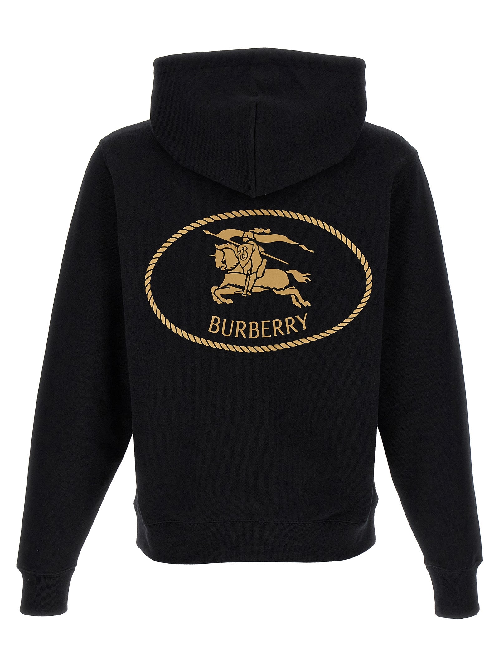 Burberry Schwarzes Baumwoll-Sweatshirt