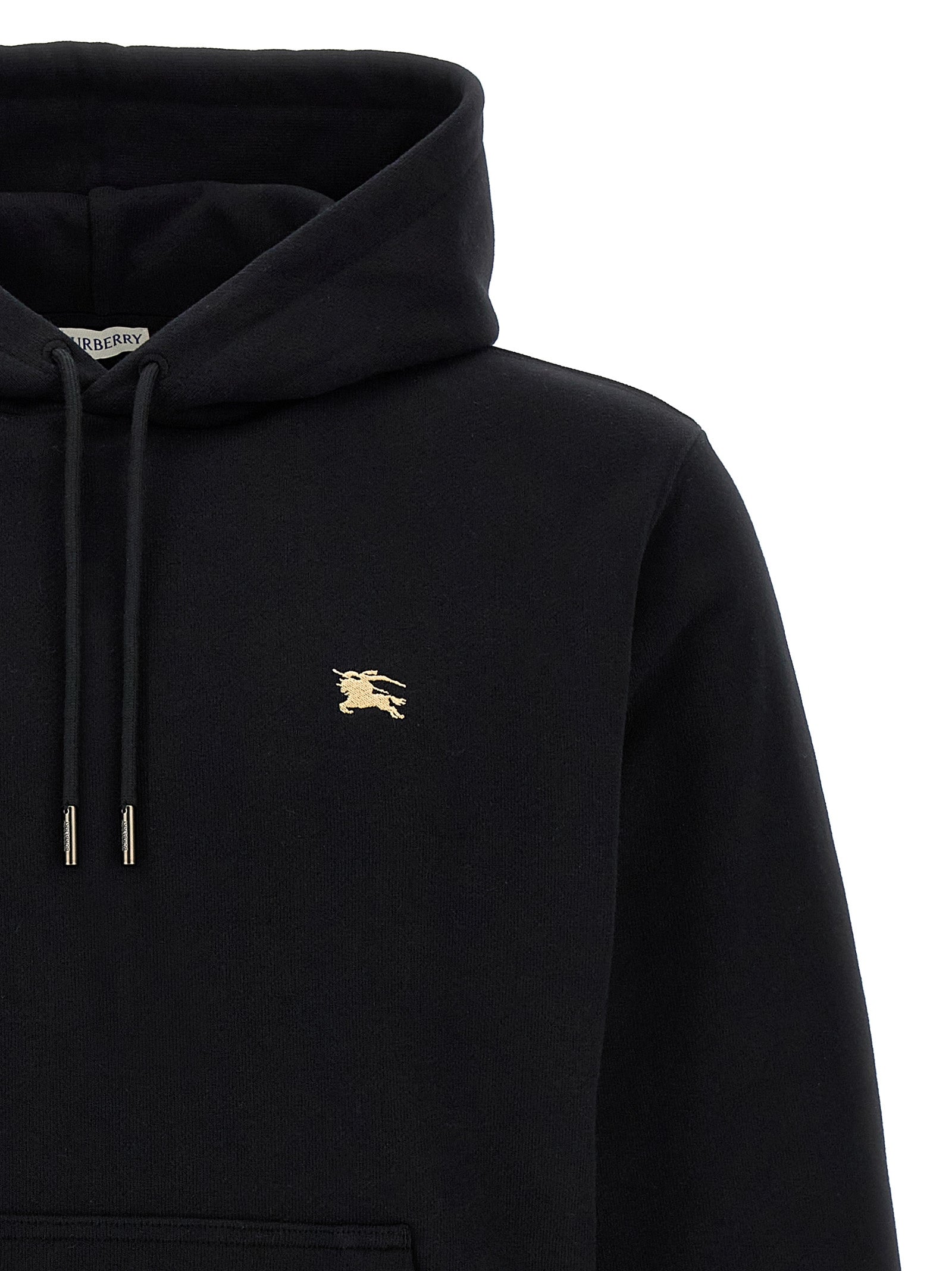 Burberry Schwarzes Baumwoll-Sweatshirt