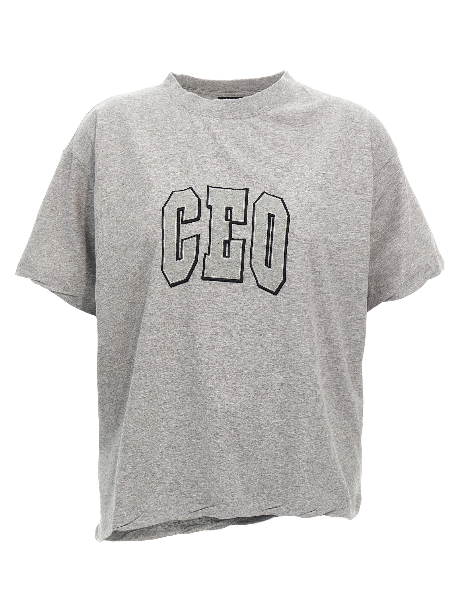 Balenciaga Grau Baumwoll-T-Shirt