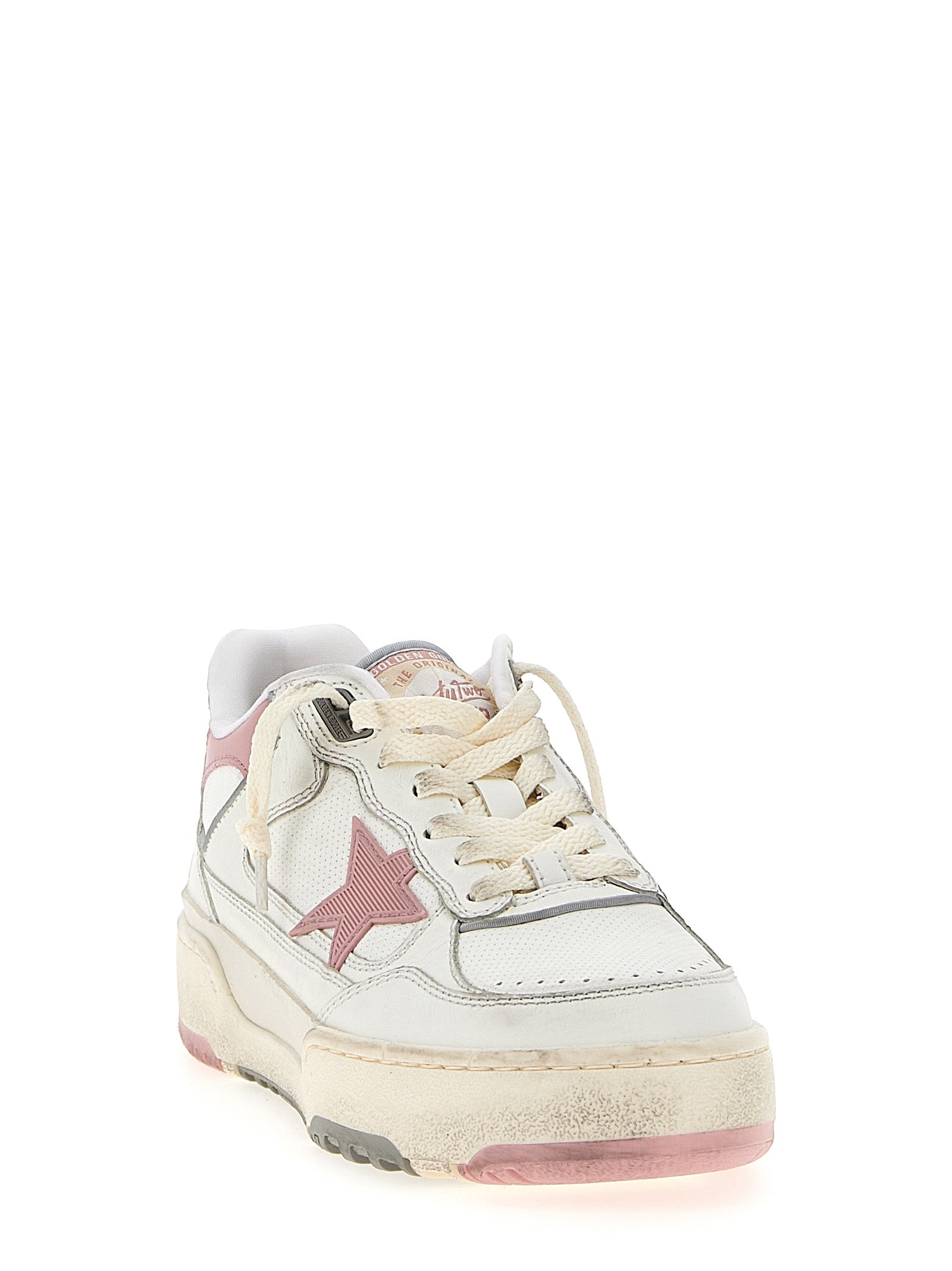 Baskets athlétiques Golden Goose en cuir multicolore