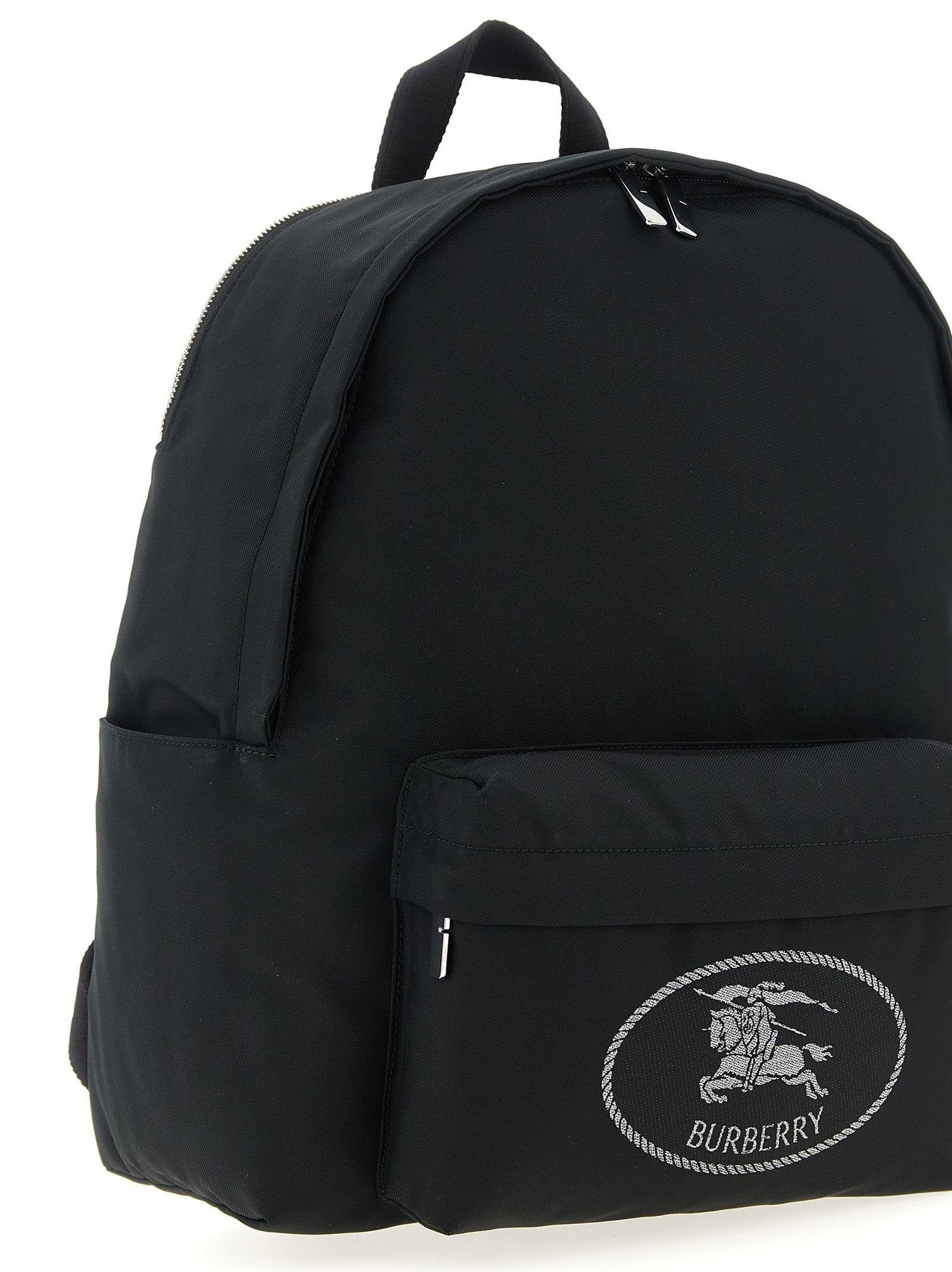 Burberry Black Orkney Nylon Backpack