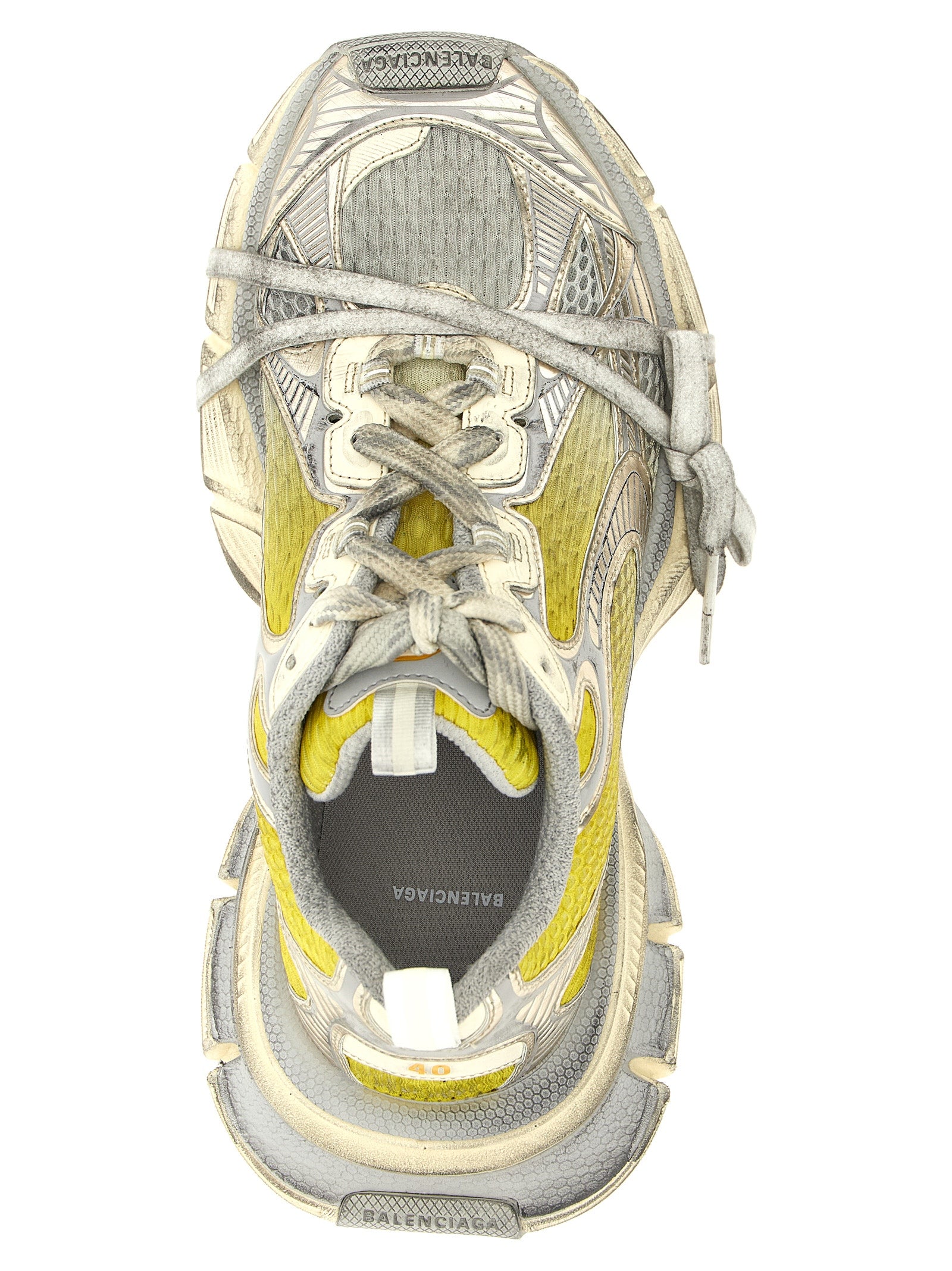 Balenciaga Yellow 3XL Synthetic Athletic Sneakers