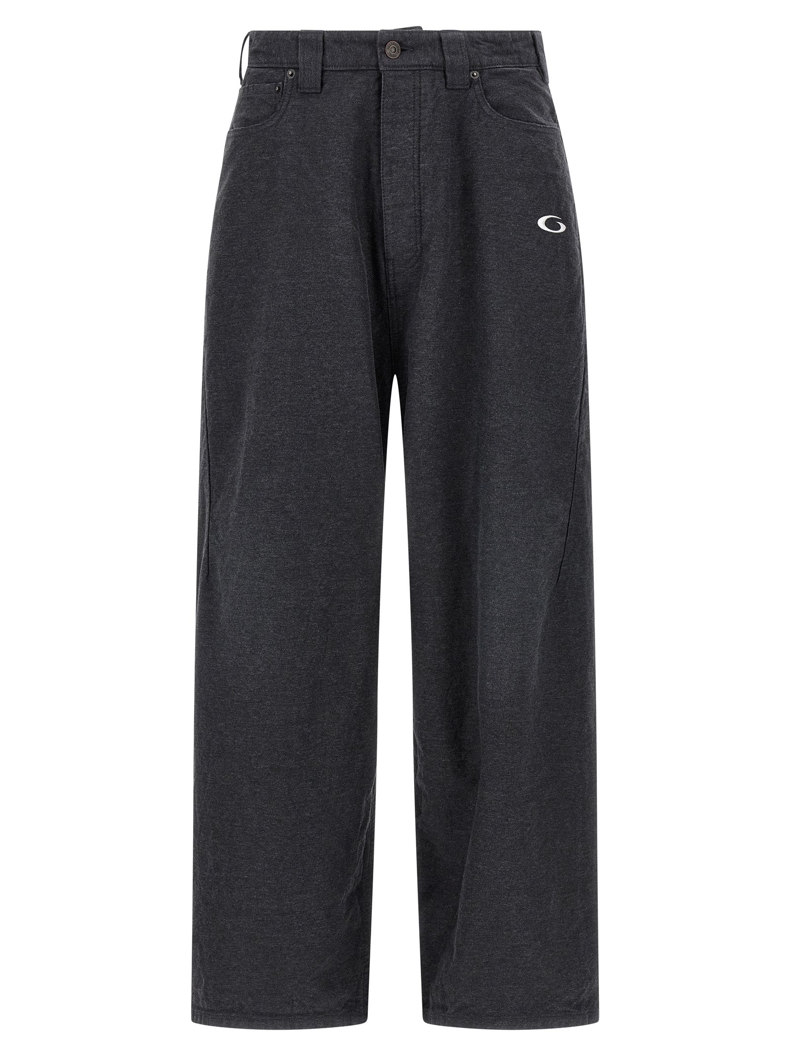 Pantalon décontracté Balenciaga en coton gris