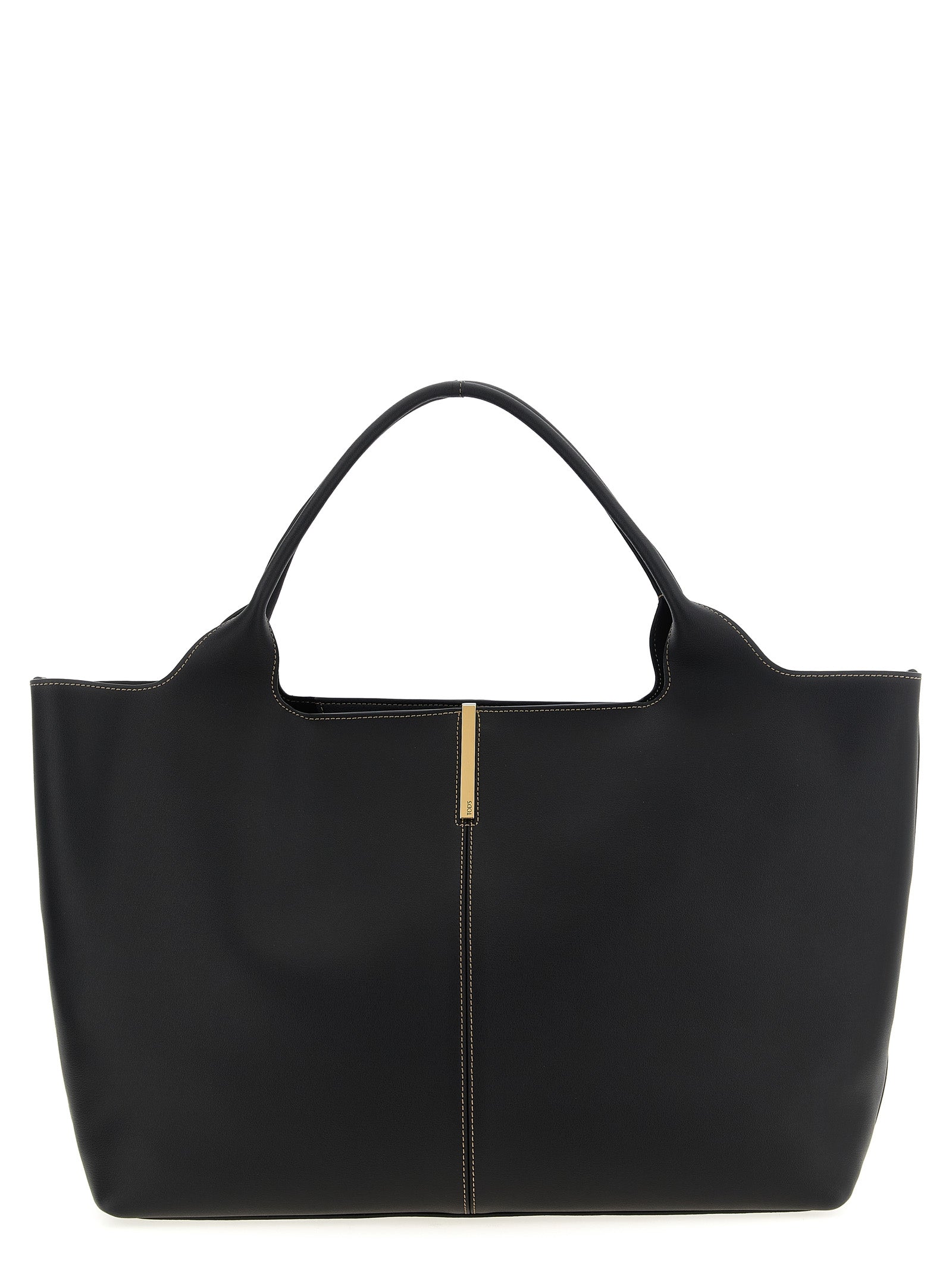 Tod’s Black EBR Tote Leather