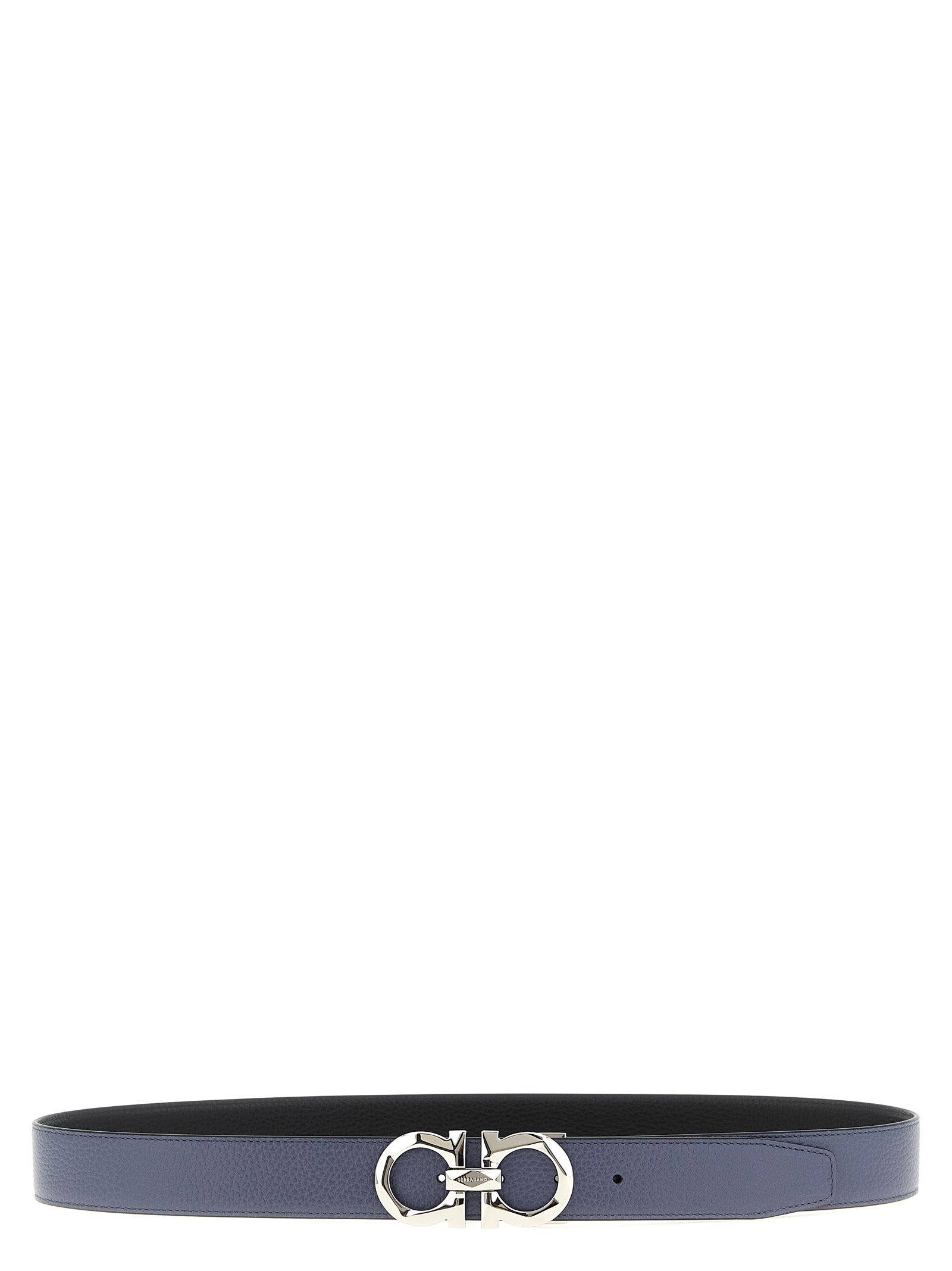 Ferragamo Multicolor Leather Reversible Belt