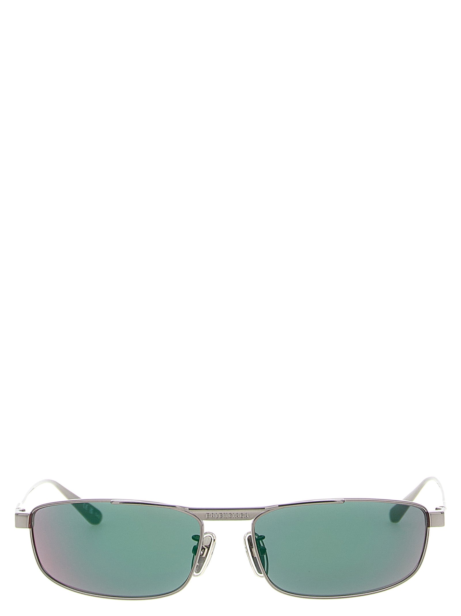 Balenciaga Mehrfarbige Sonnenbrille aus Edelstahl